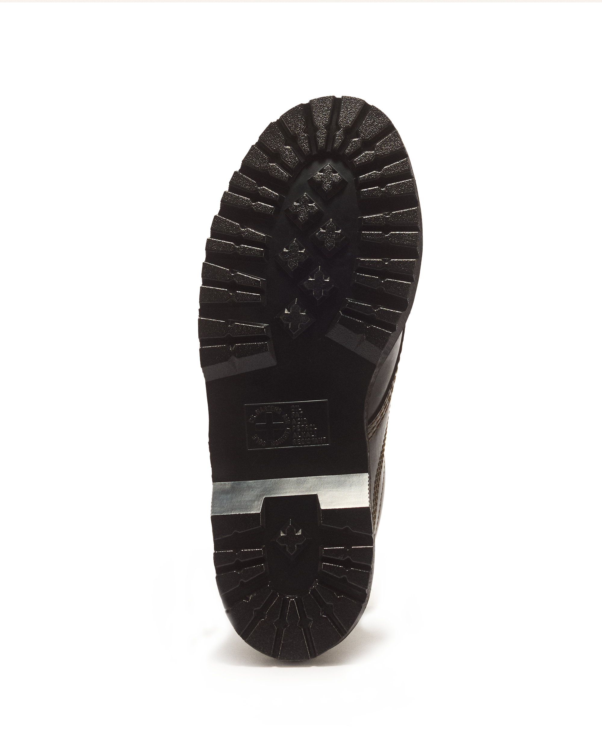 Lowell 4 Eye Mayhem Leather Moc Toe Shoes in DMS OLIVE | Dr. Martens™