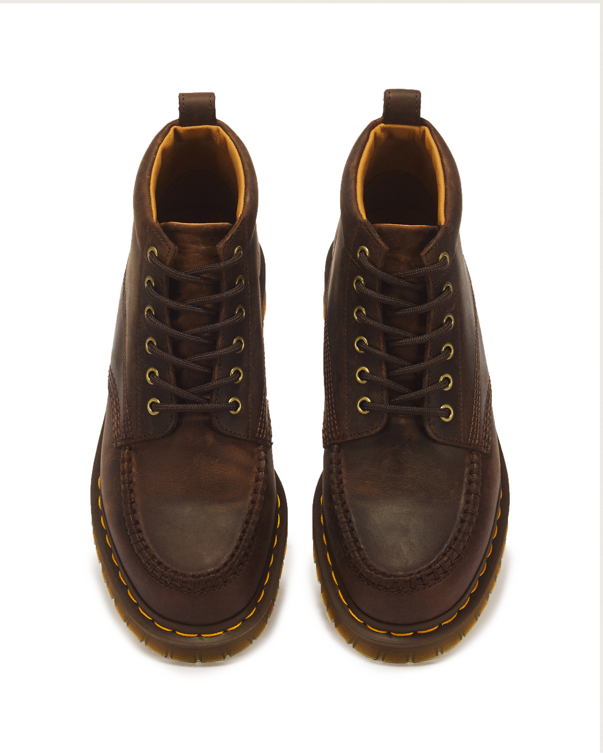 Lowell Chukka 6 Eye Crazy Horse Leather Moc Toe -maiharit