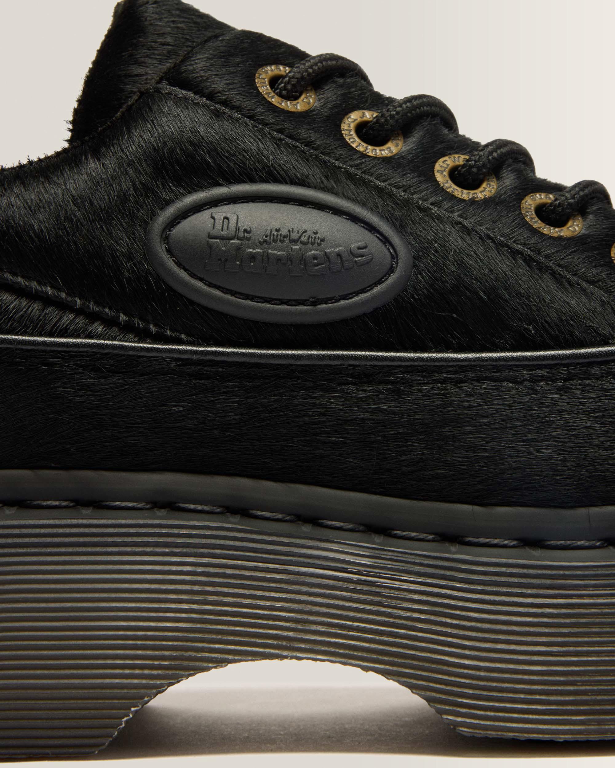 Buzz 5-Eye Hair On Leather Shoes