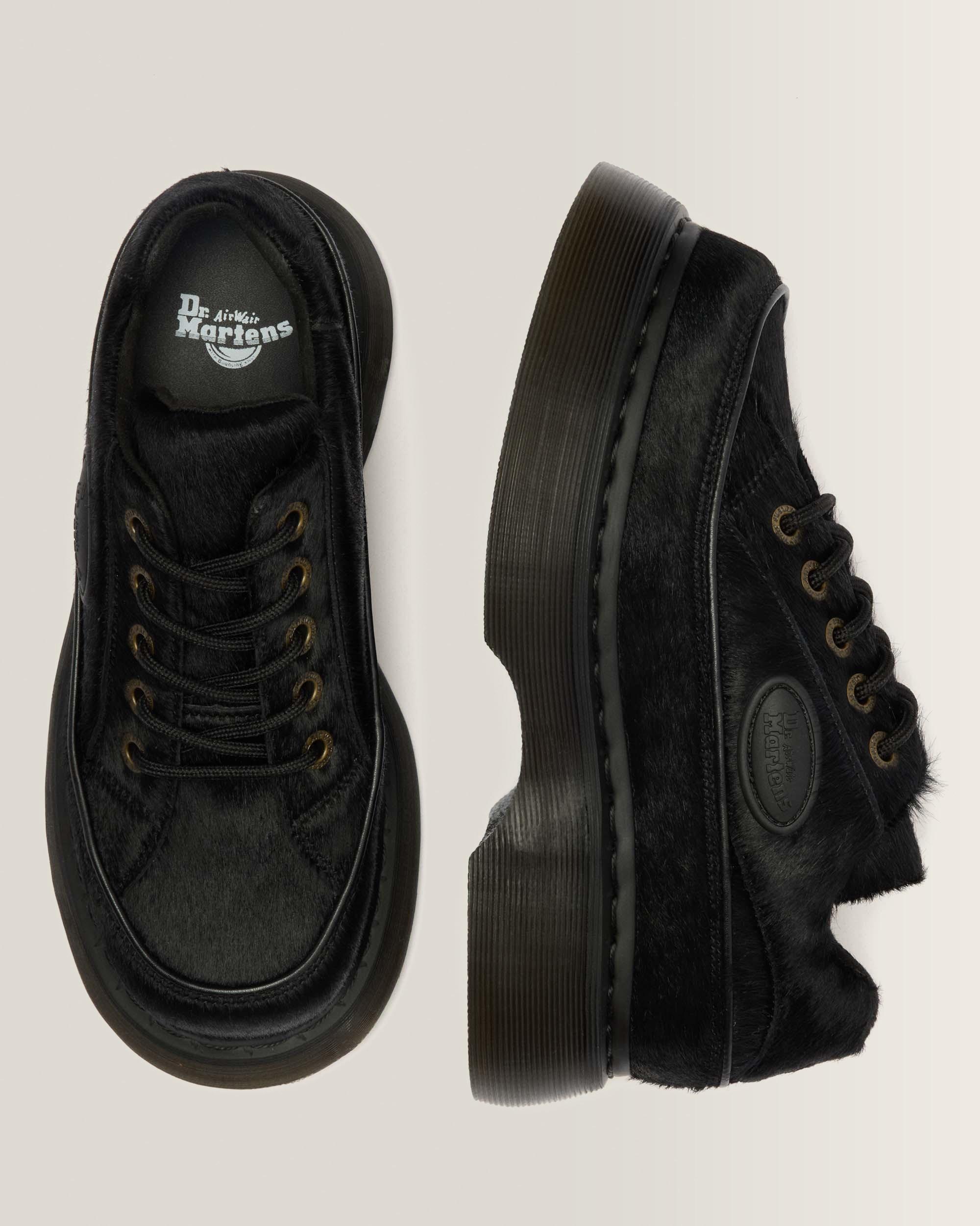 Buzz 5-Eye Hair On Leather Shoes