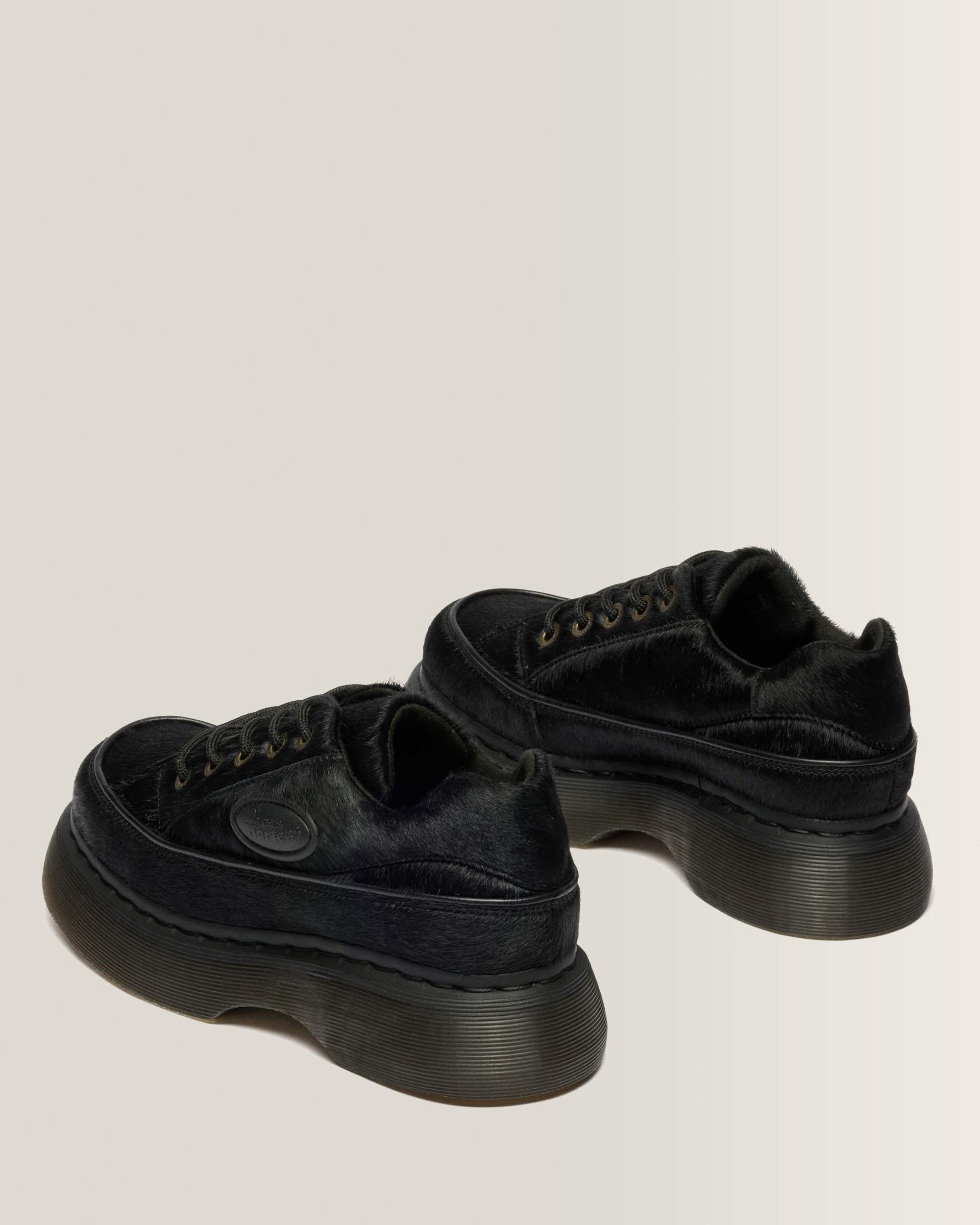 Buzz 5-Eye Hair On Leather Shoes