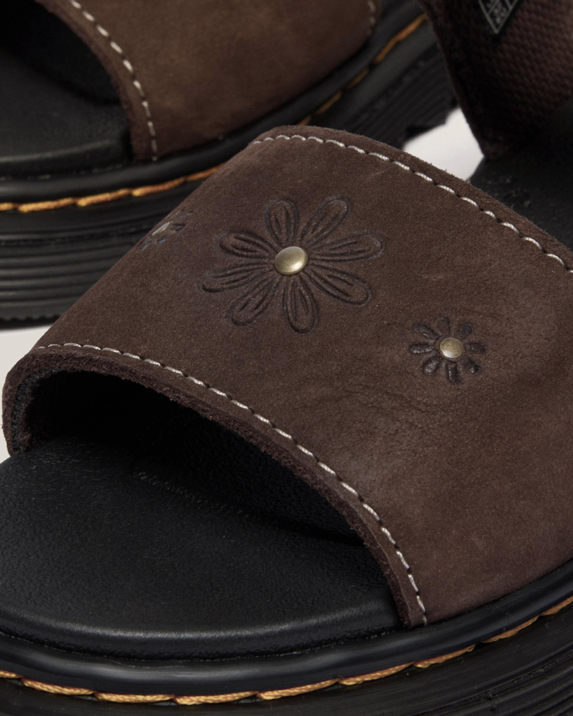 Sandali Junior Marlowe Flower in pelle Nabuk