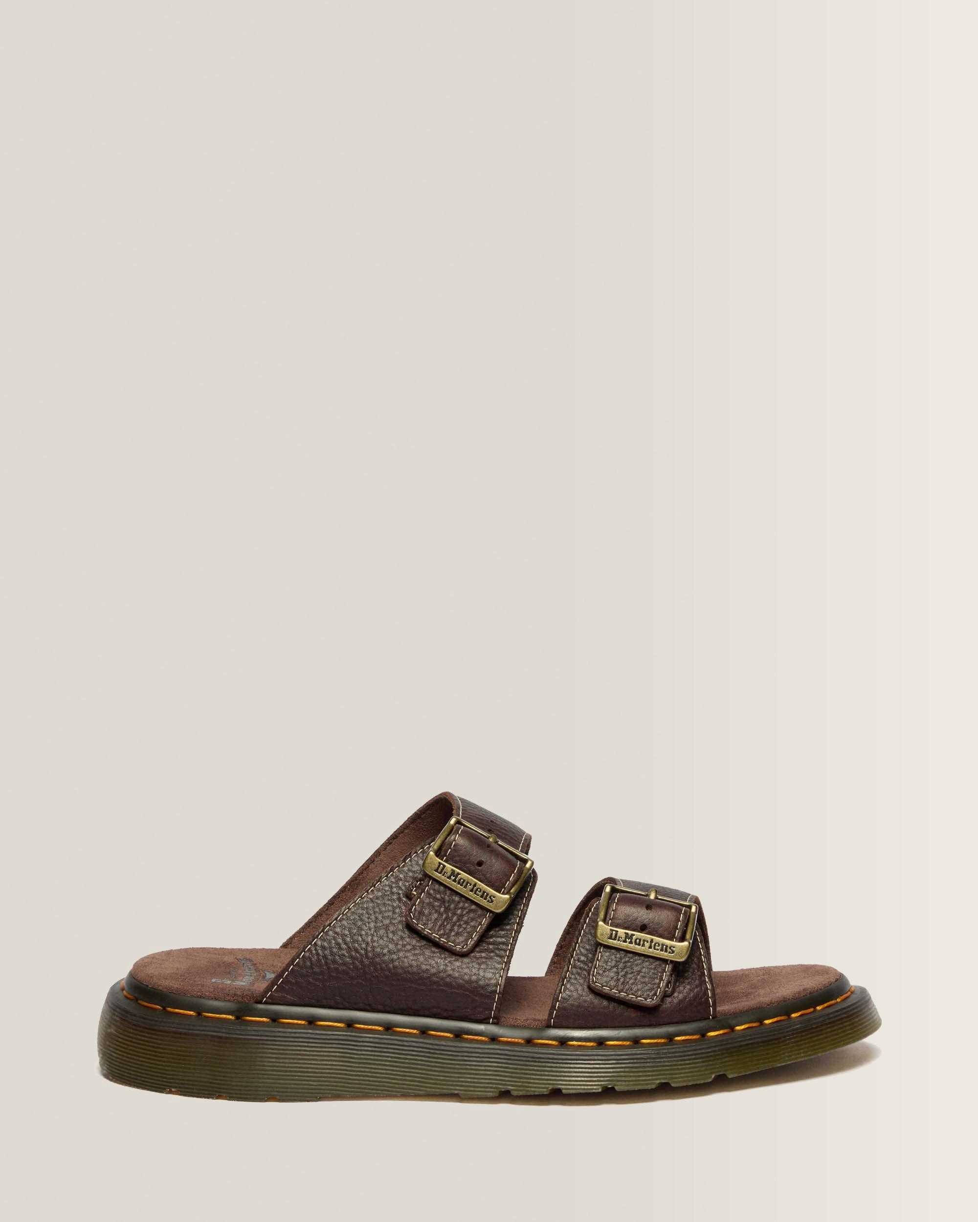 Josef Slide Grizzly Leren Sandalen