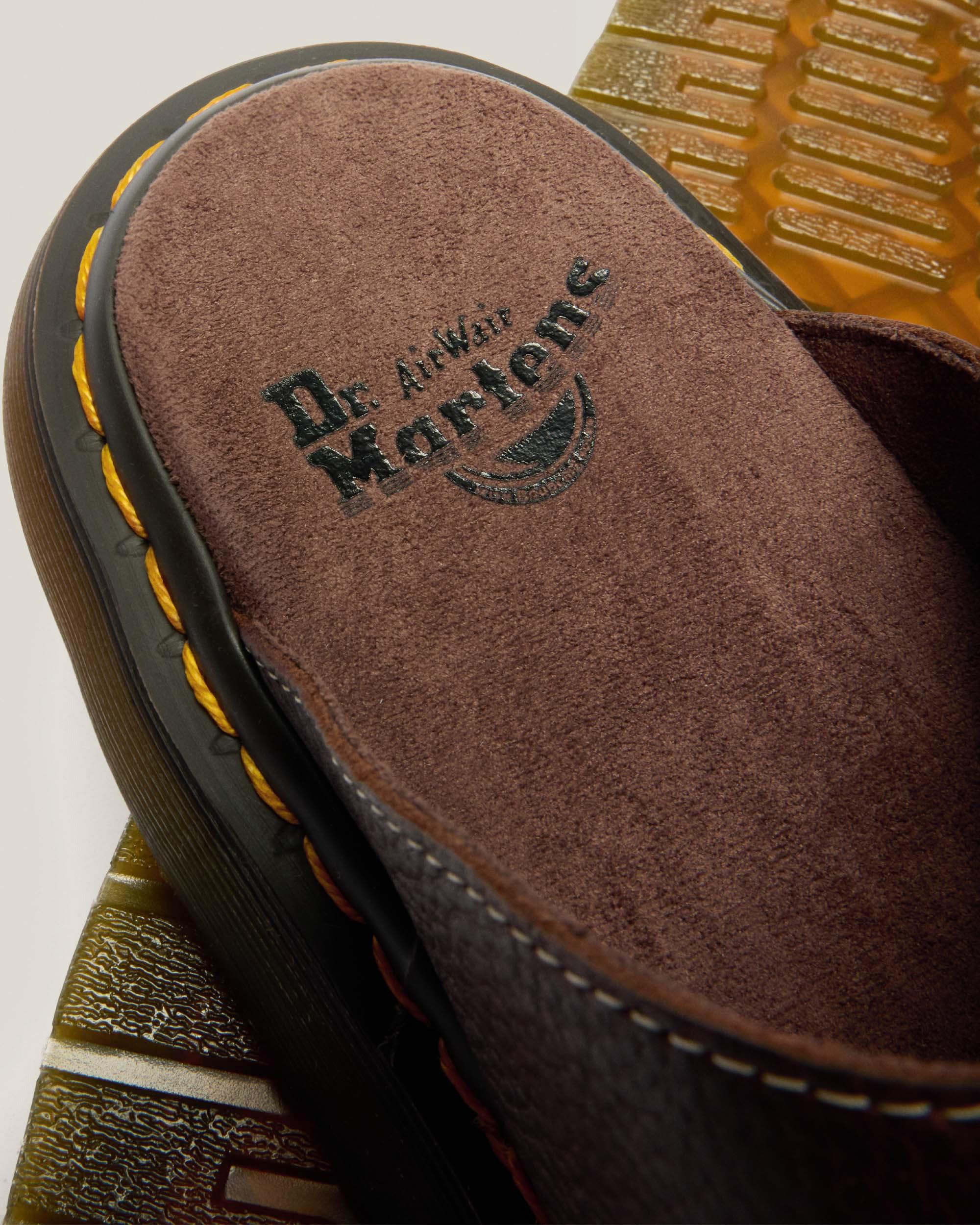 Josef Slide Grizzly Leren Sandalen
