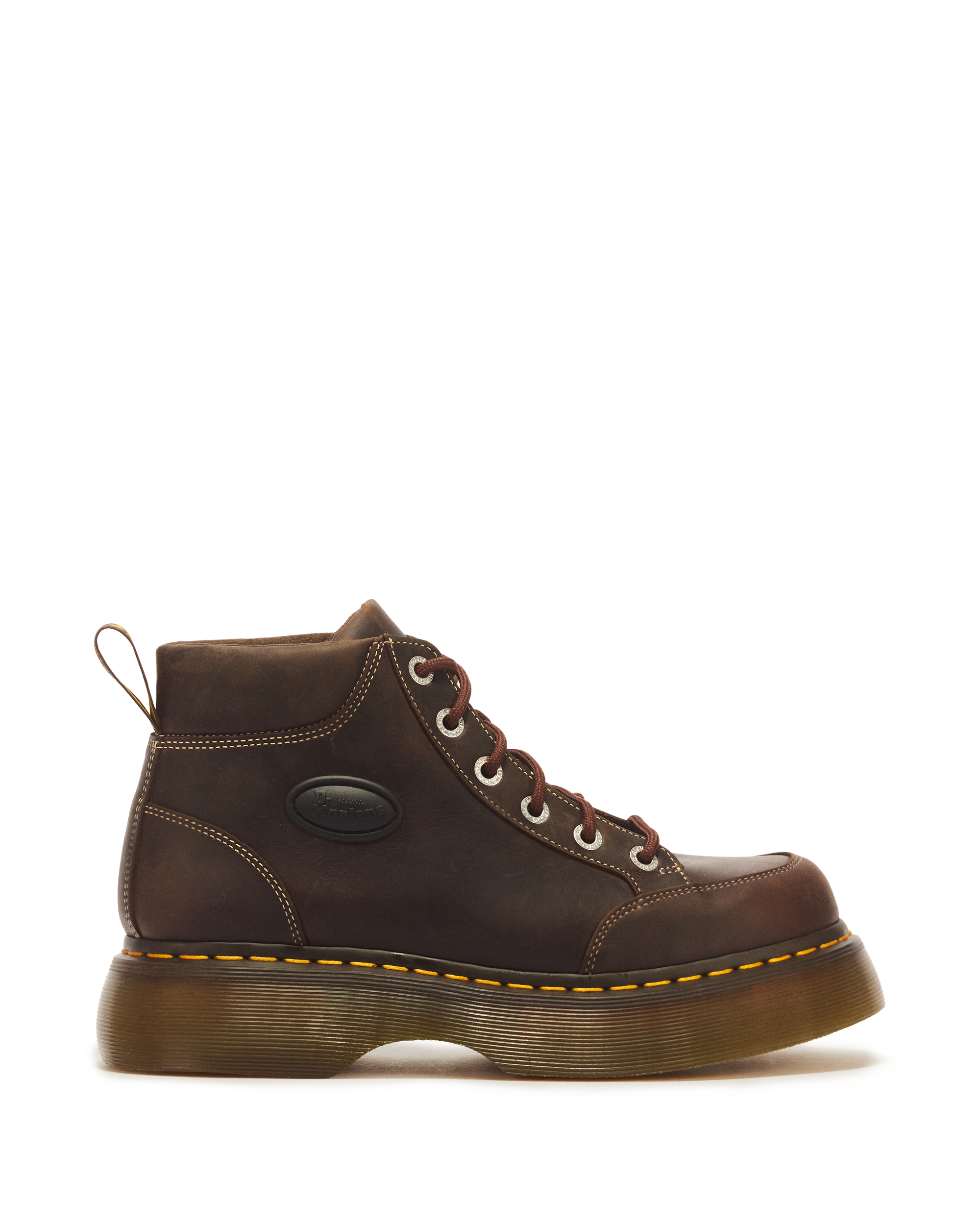 Botines Buzz de piel Crazy Horse con 6 ojales product image