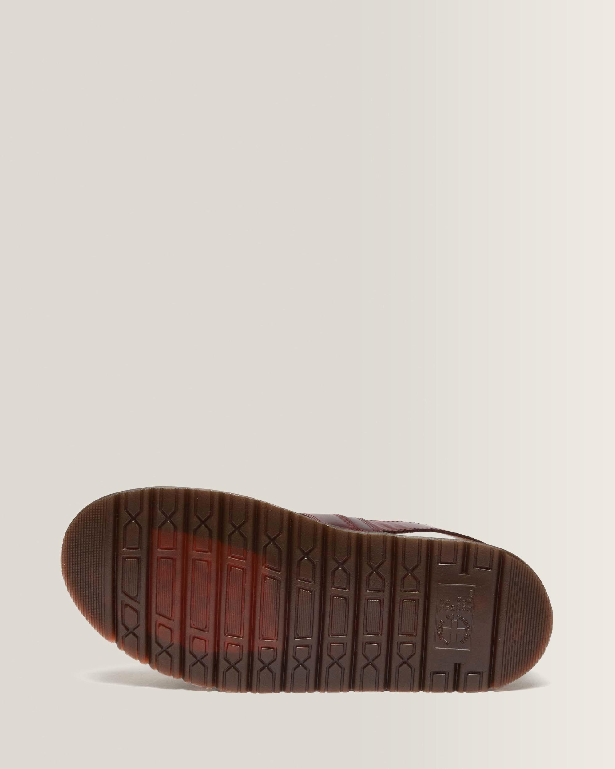 San Two Strap Leather Sandals