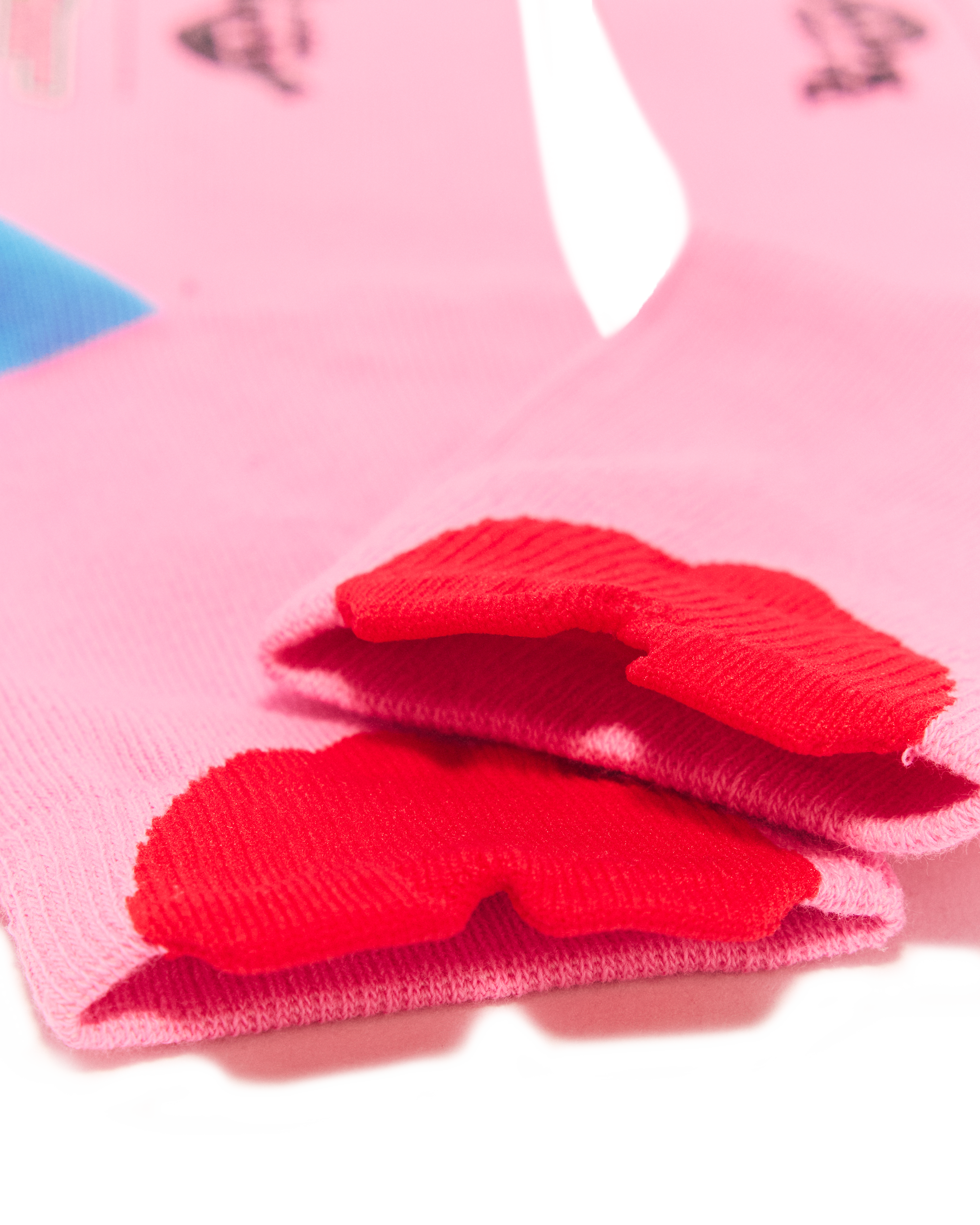Jacquard Heart Powerpuff Girls Socks