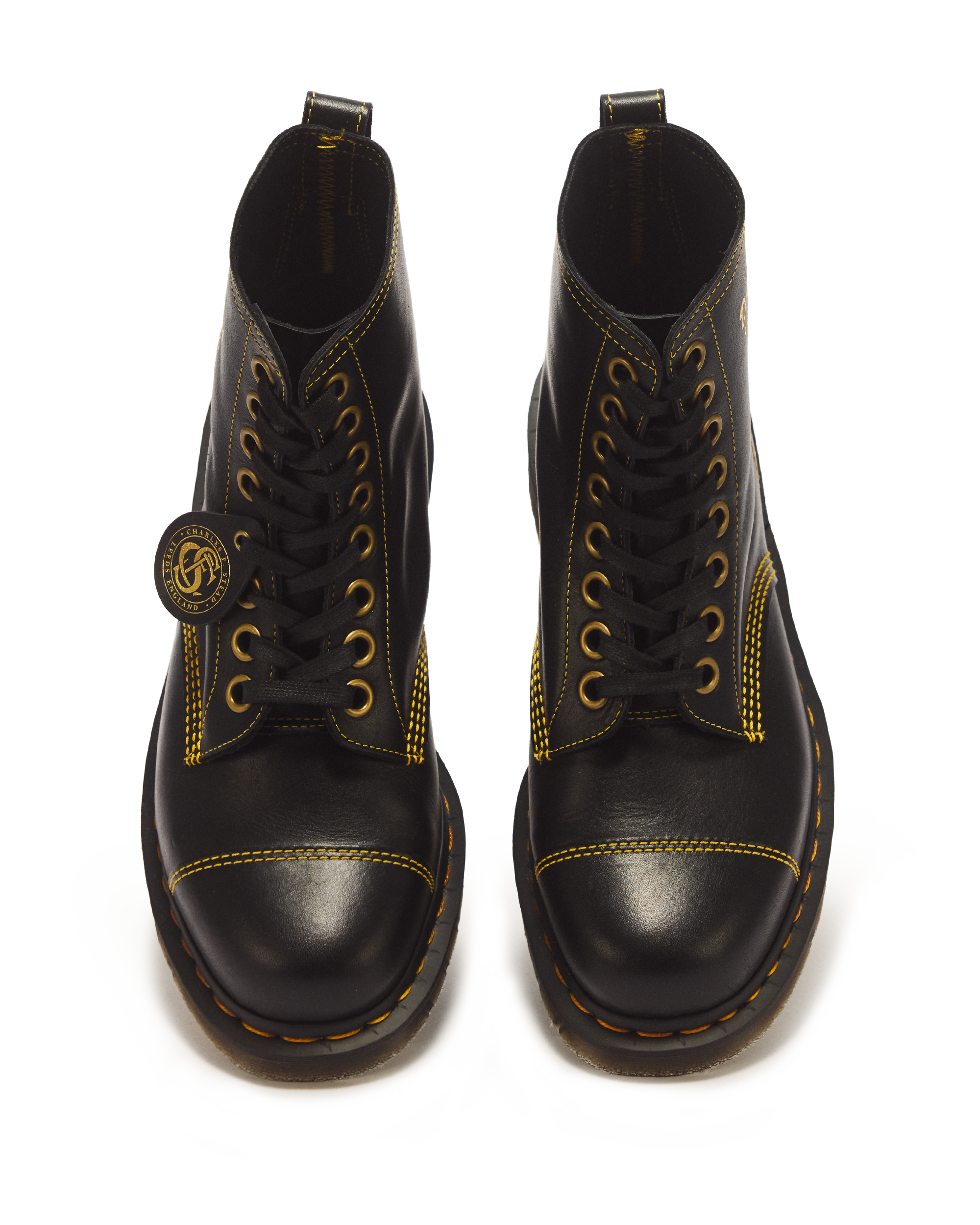 1460 Cappers Classic Calf Leather Lace Up Boots