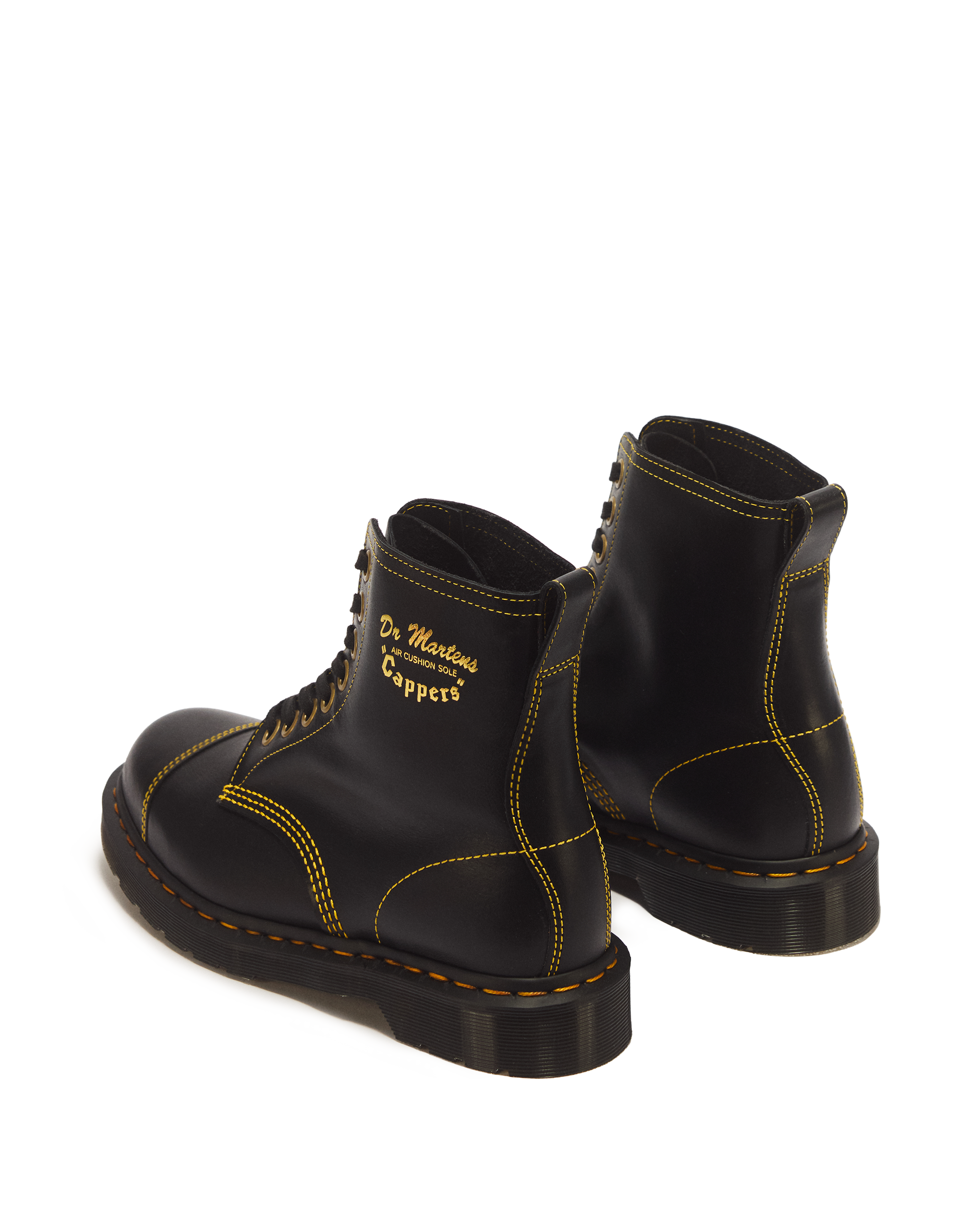 1460 Cappers Classic Calf Leather Lace Up Boots