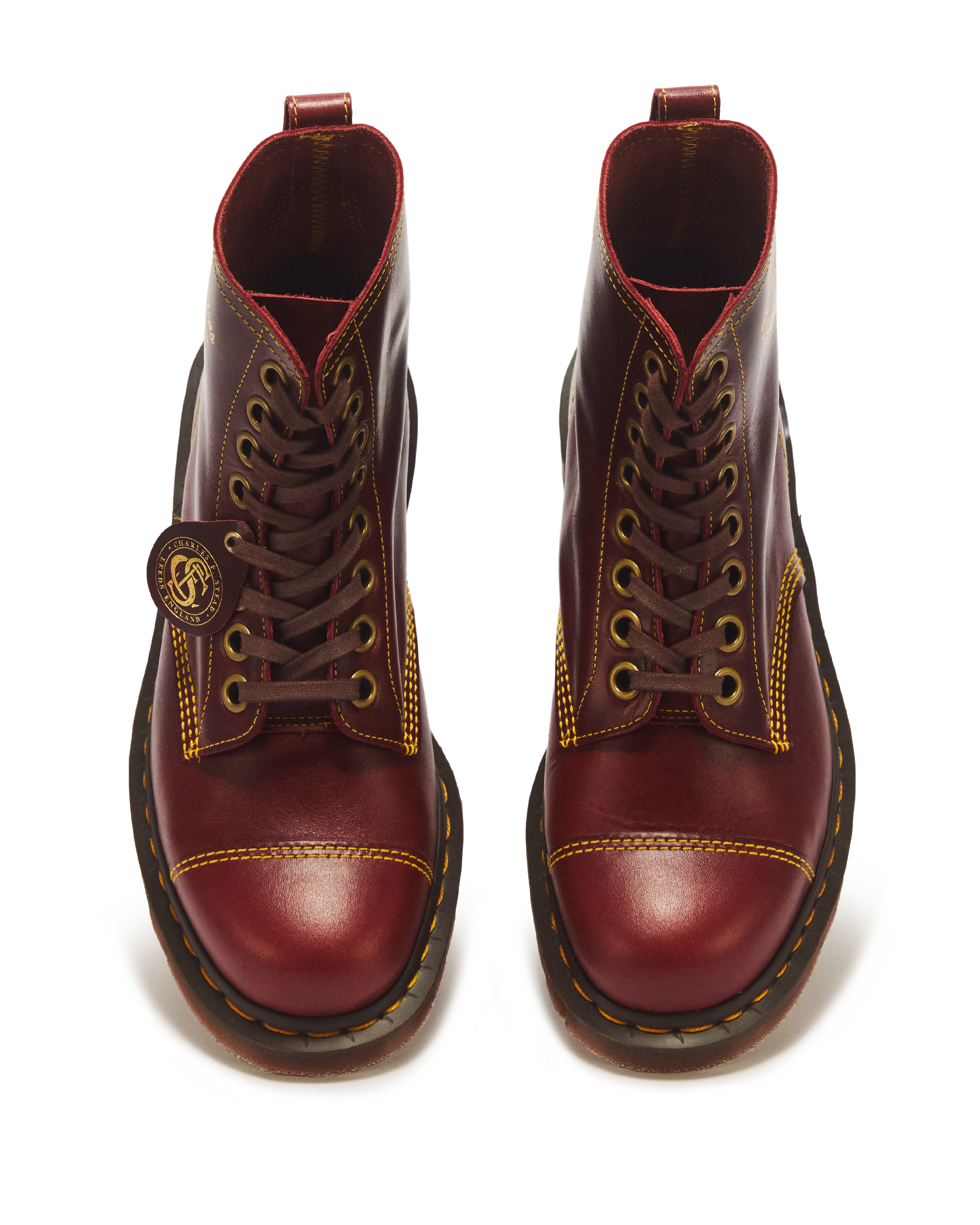 1460 Cappers Classic Calf Leather Lace Up Boots