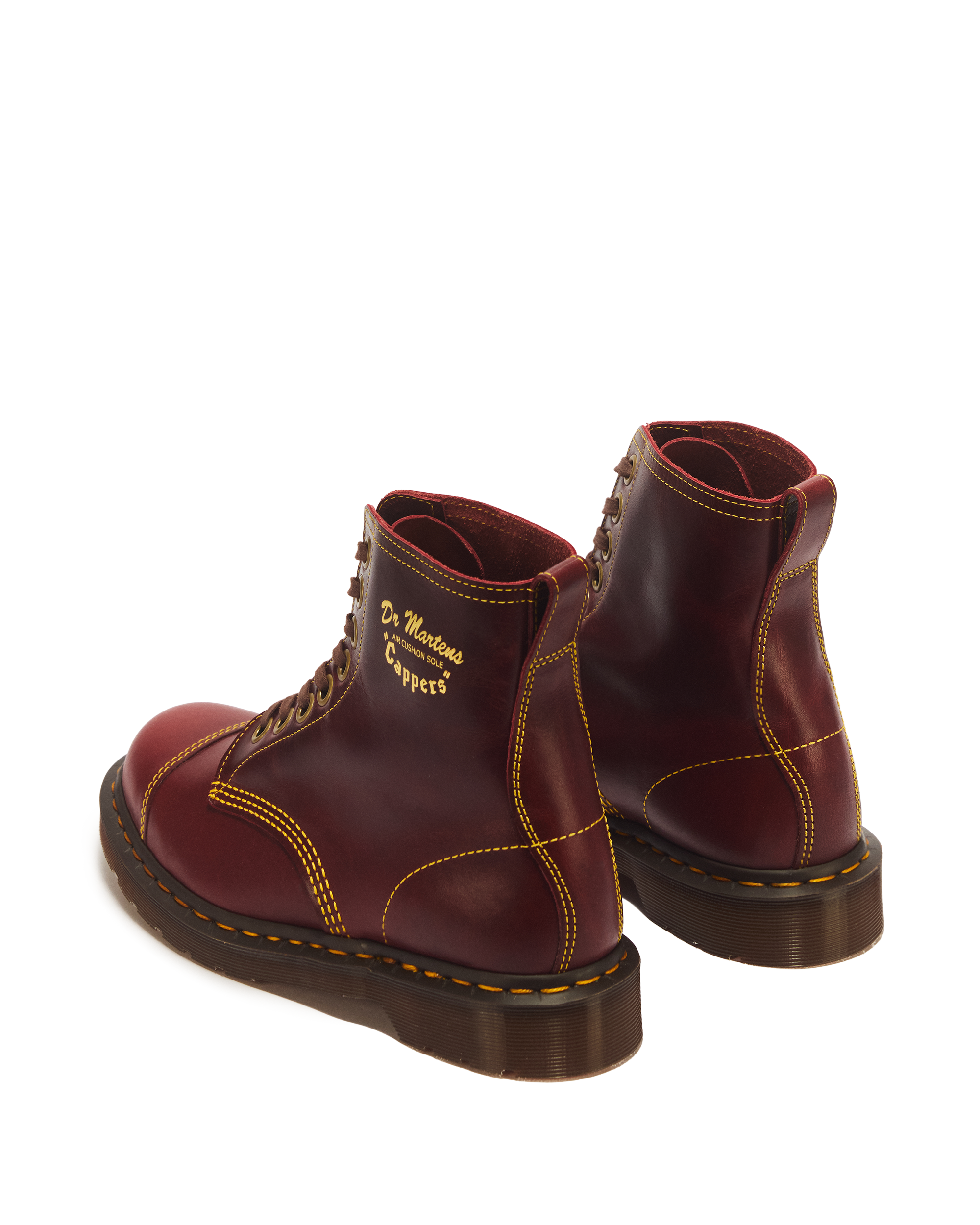 1460 Cappers Classic Calf Leather Lace Up Boots