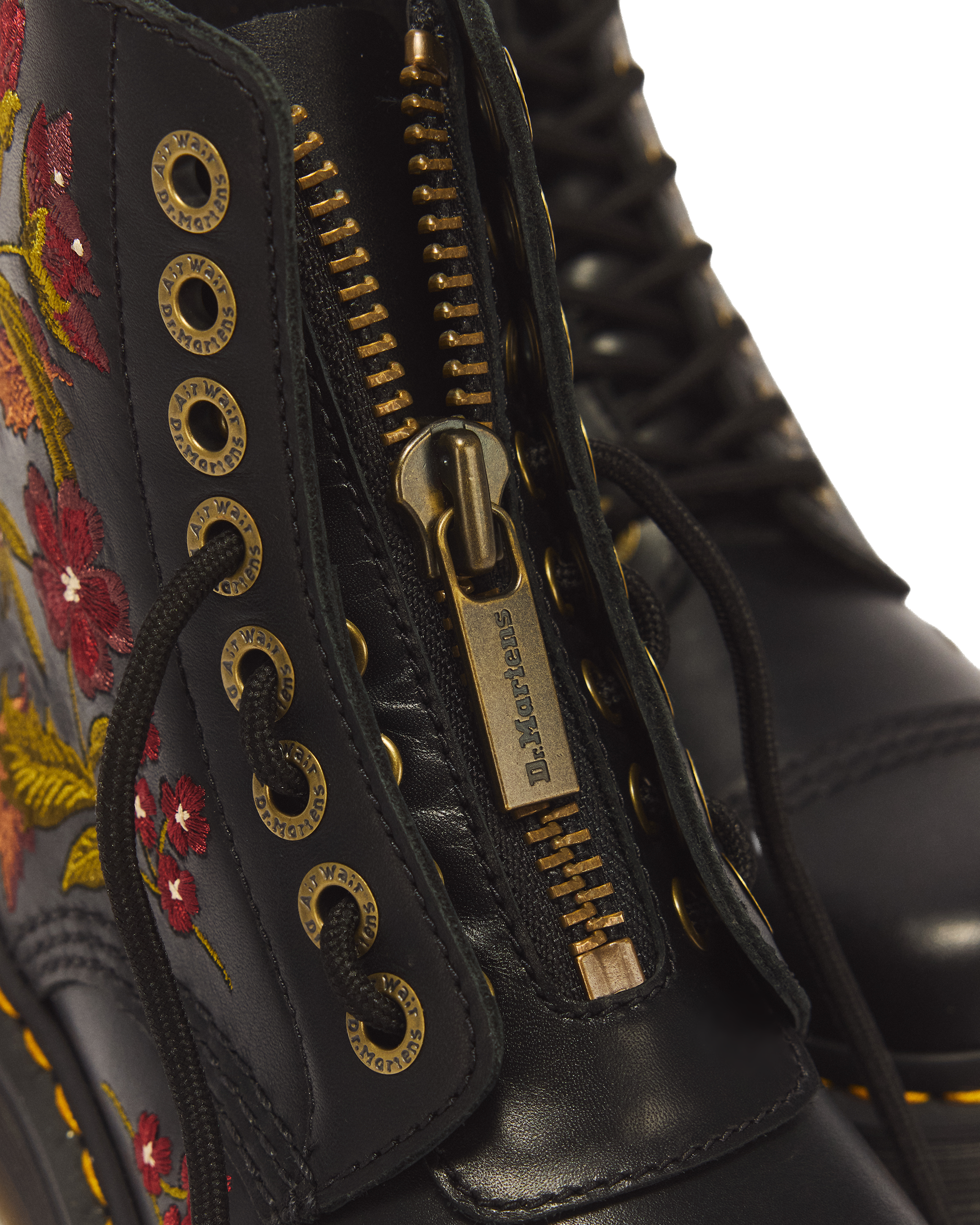 Botas Sinclair Floral de piel Wanama