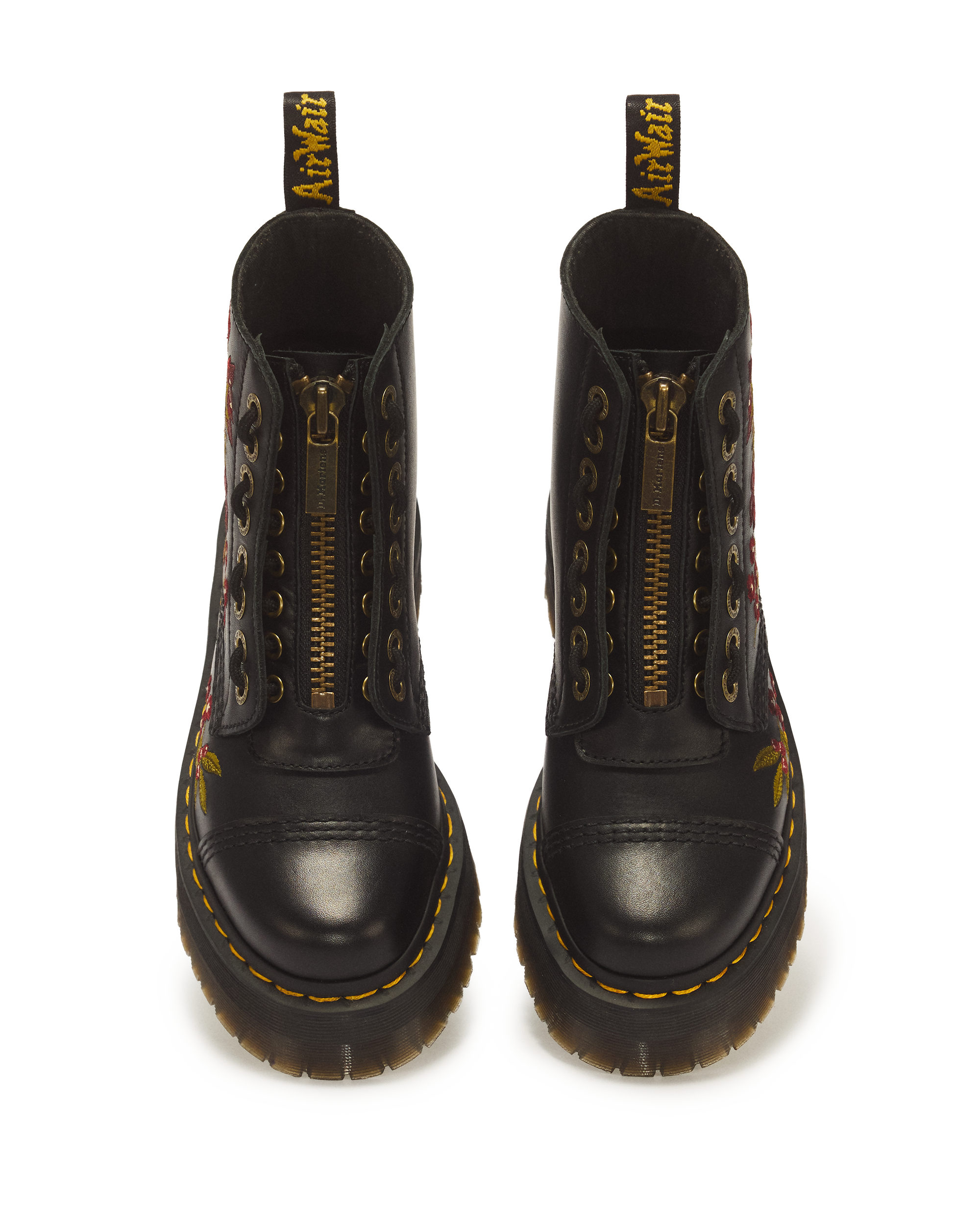Botas Sinclair Floral de piel Wanama