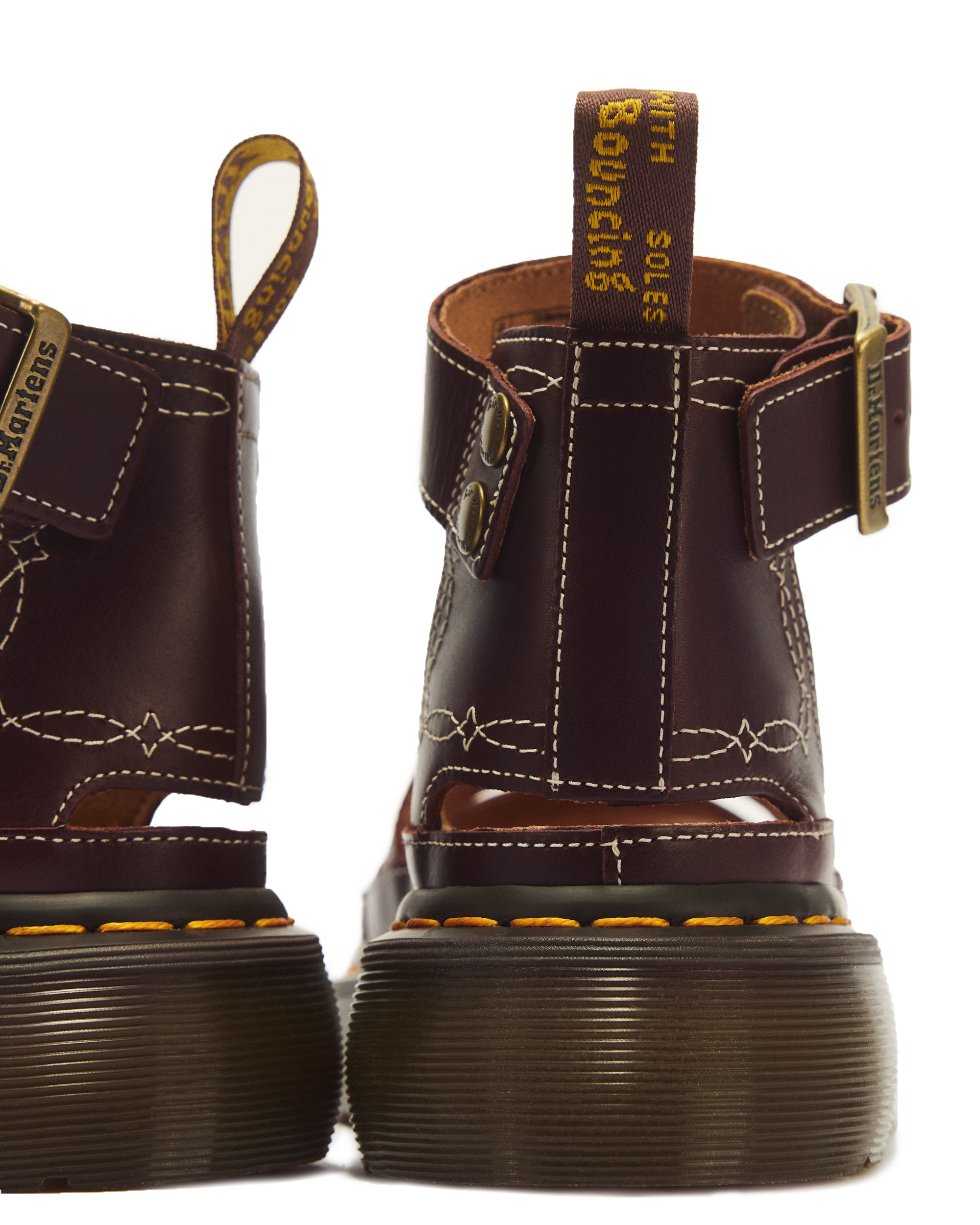 Clarissa II Quad Desert Rodeo Classic Pull Up Leather Sandals