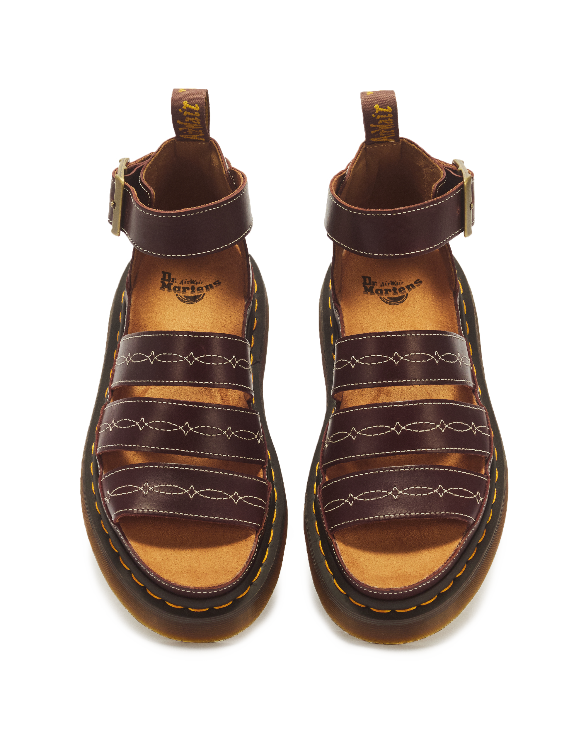 Clarissa II Quad Desert Rodeo Classic Pull Up Leather Sandals