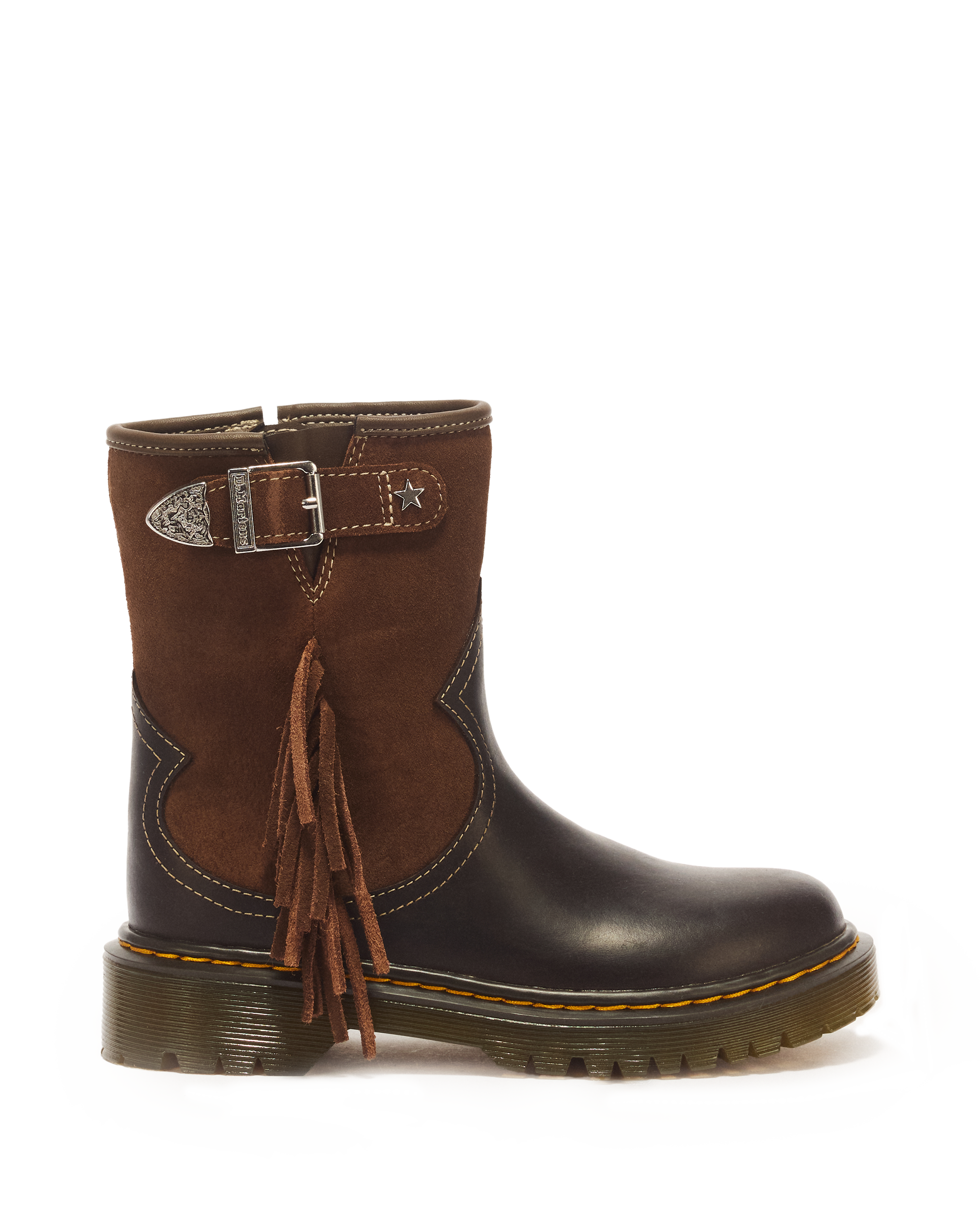 Genaya Desert Rodeo J Leather & Suede Rigger Boots