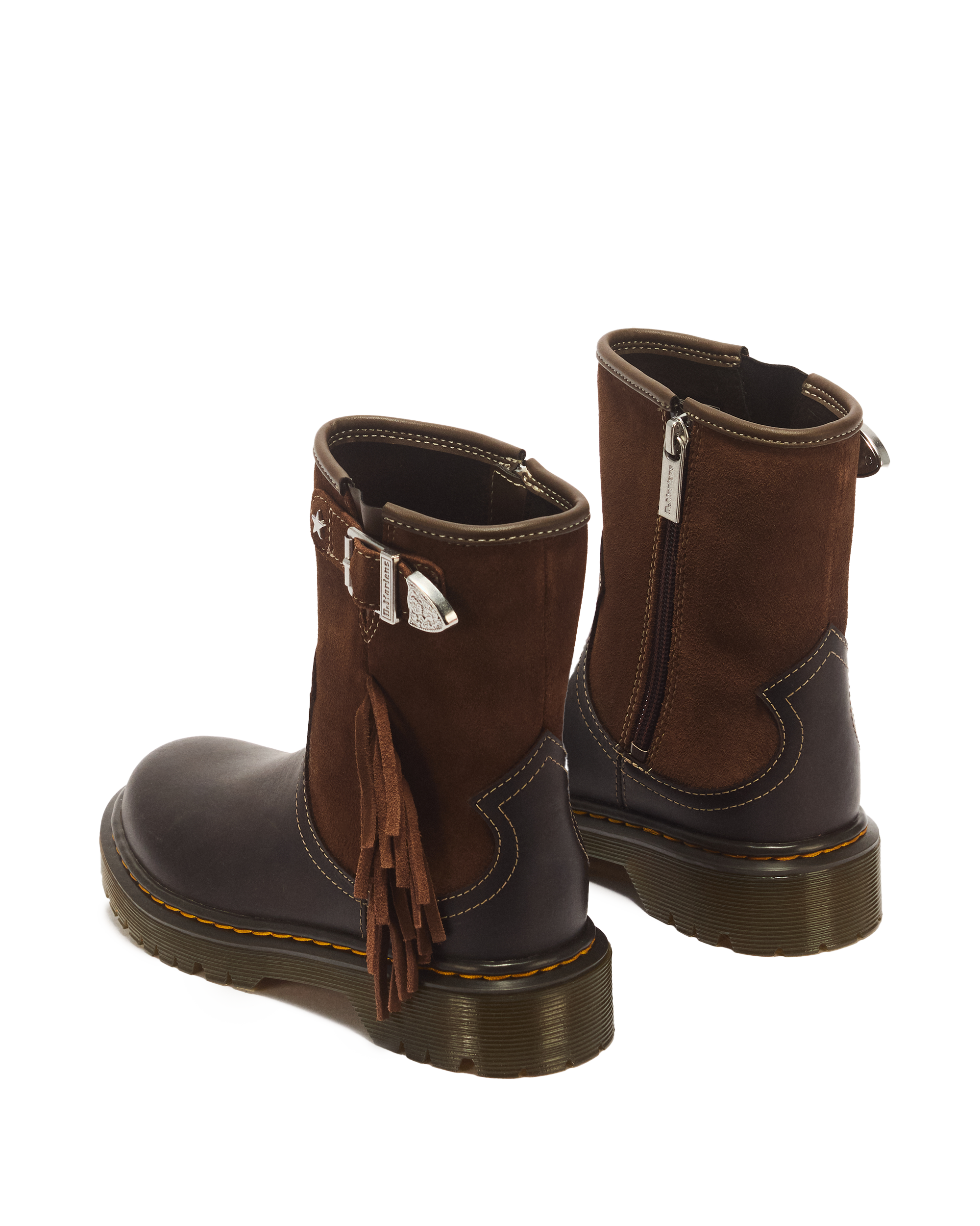 Genaya Desert Rodeo J Leather & Suede Rigger Boots