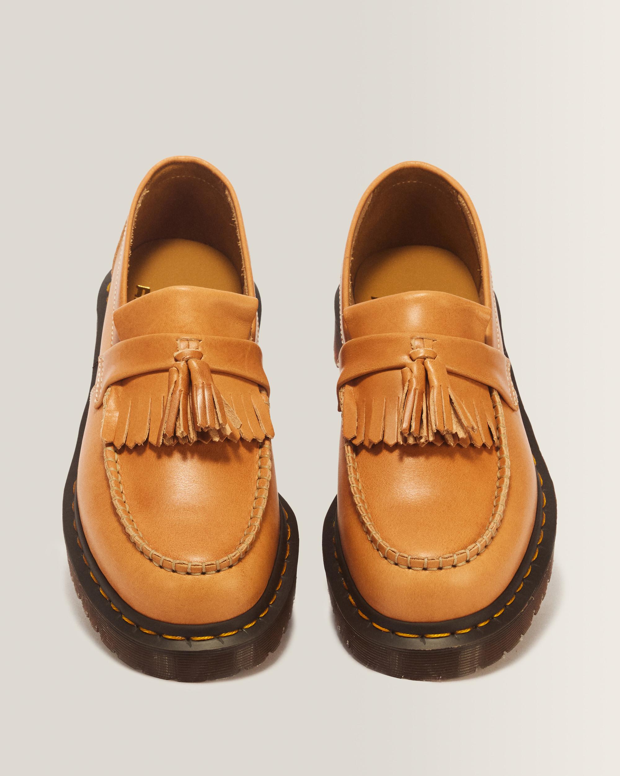 Туфли Dr. Martens Adrian Tassel Loafer Veg Tan Luxe, цвет: Рыжевато-коричневый — фото 4