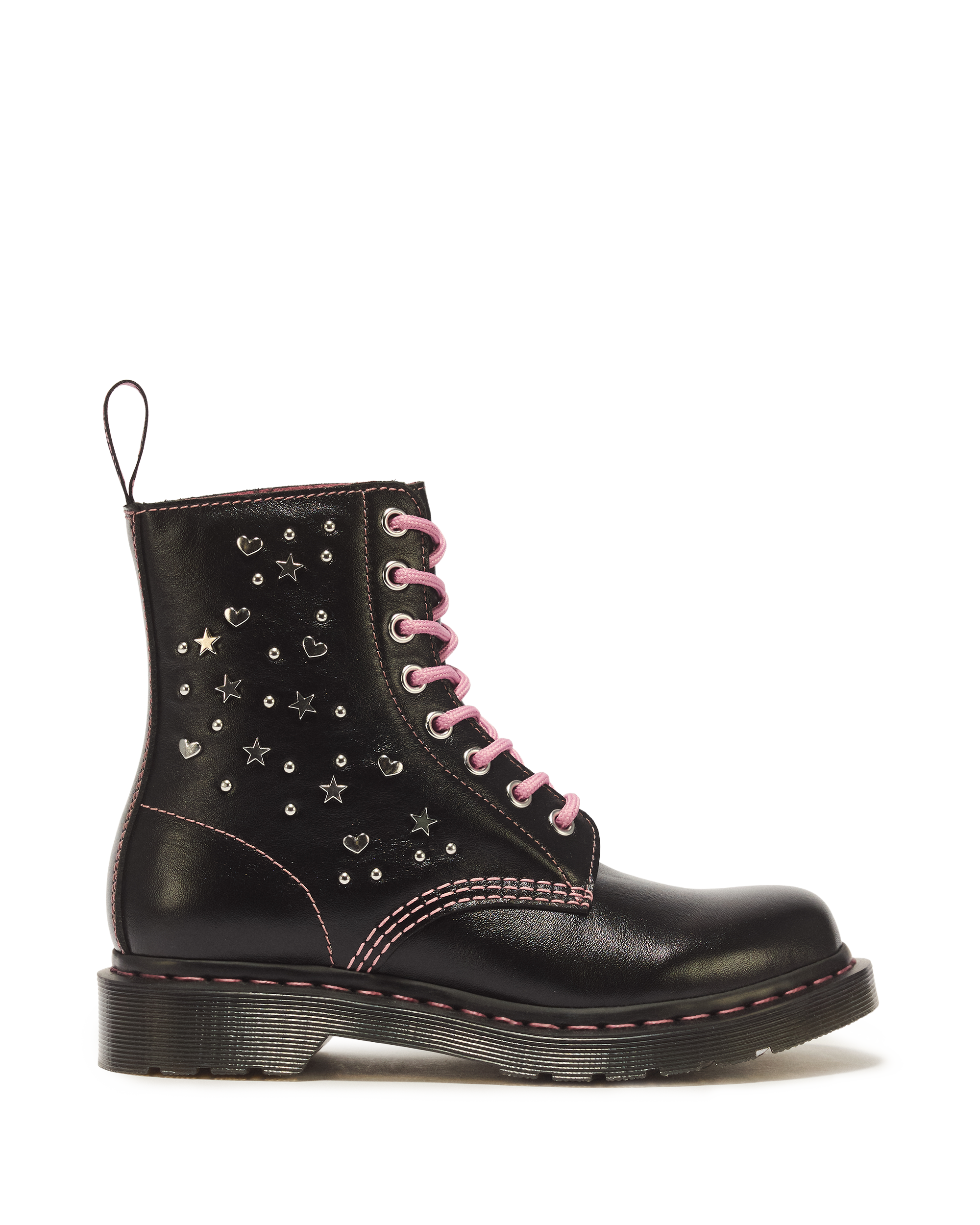 1460 Pascal Hearts & Stars Leather Lace Up Boots product image