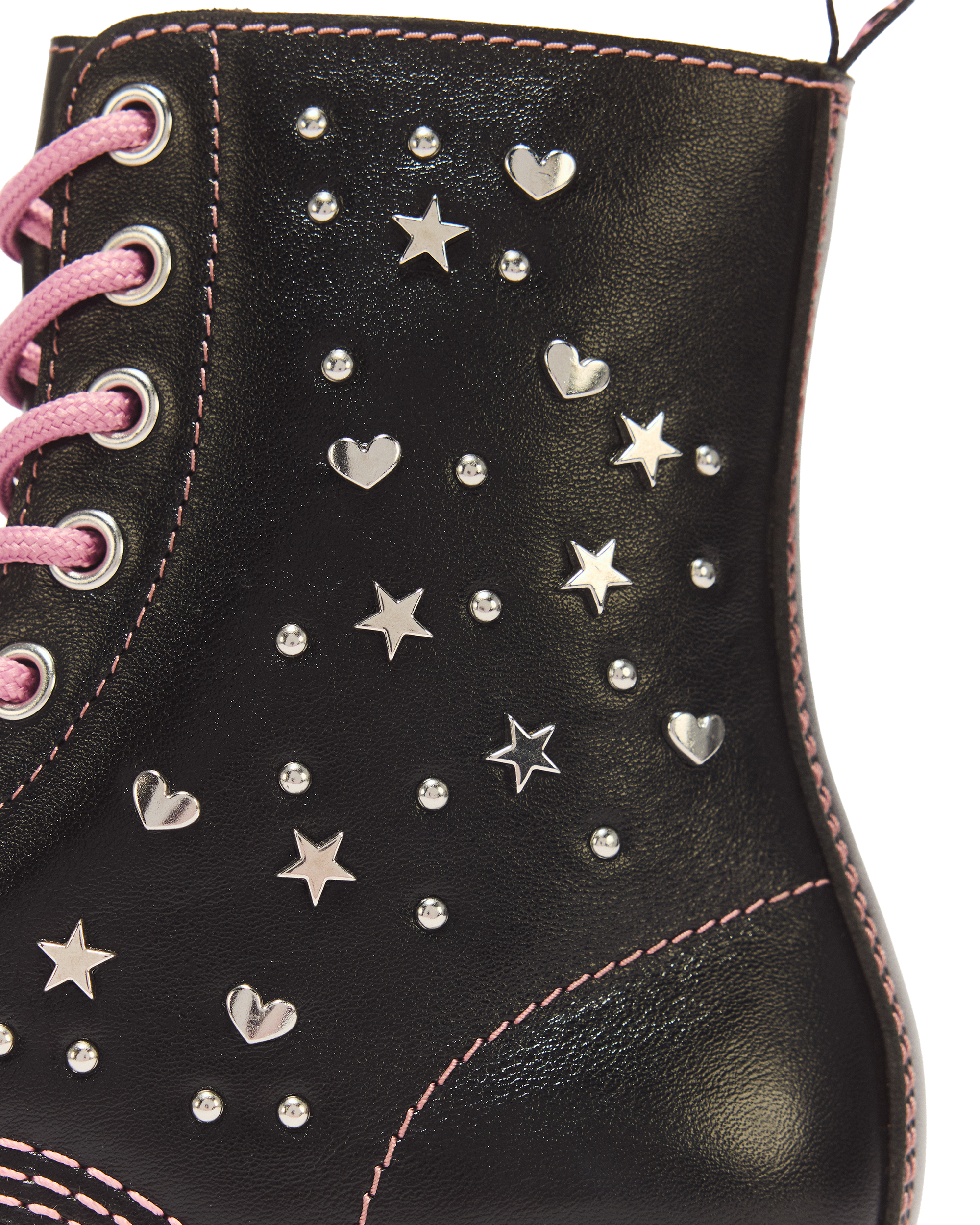 1460 Pascal Hearts & Stars Leather Lace Up Boots