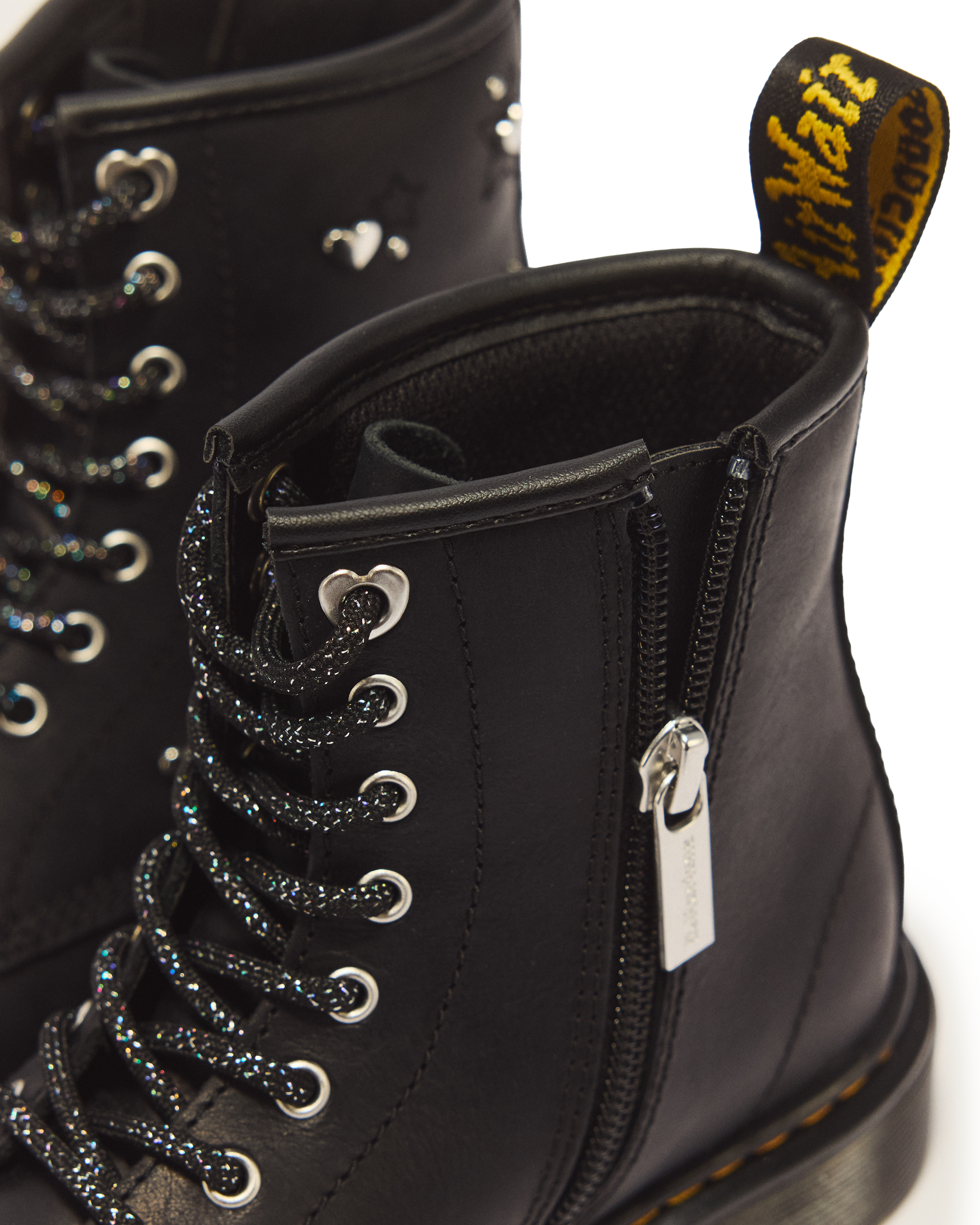 Boots 1460 HS en cuir Wyoming à lacets Junior