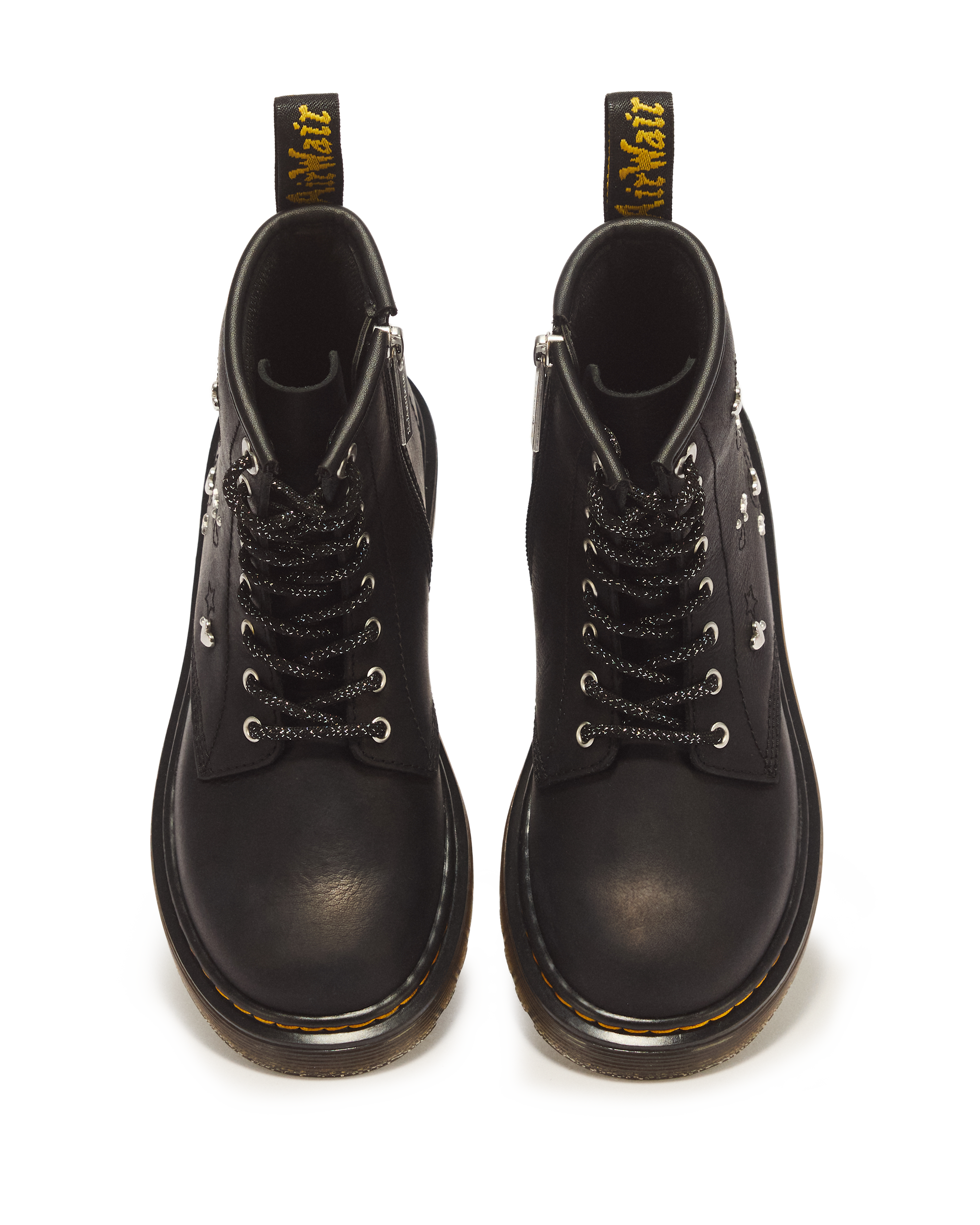 Boots 1460 HS en cuir Wyoming à lacets Junior
