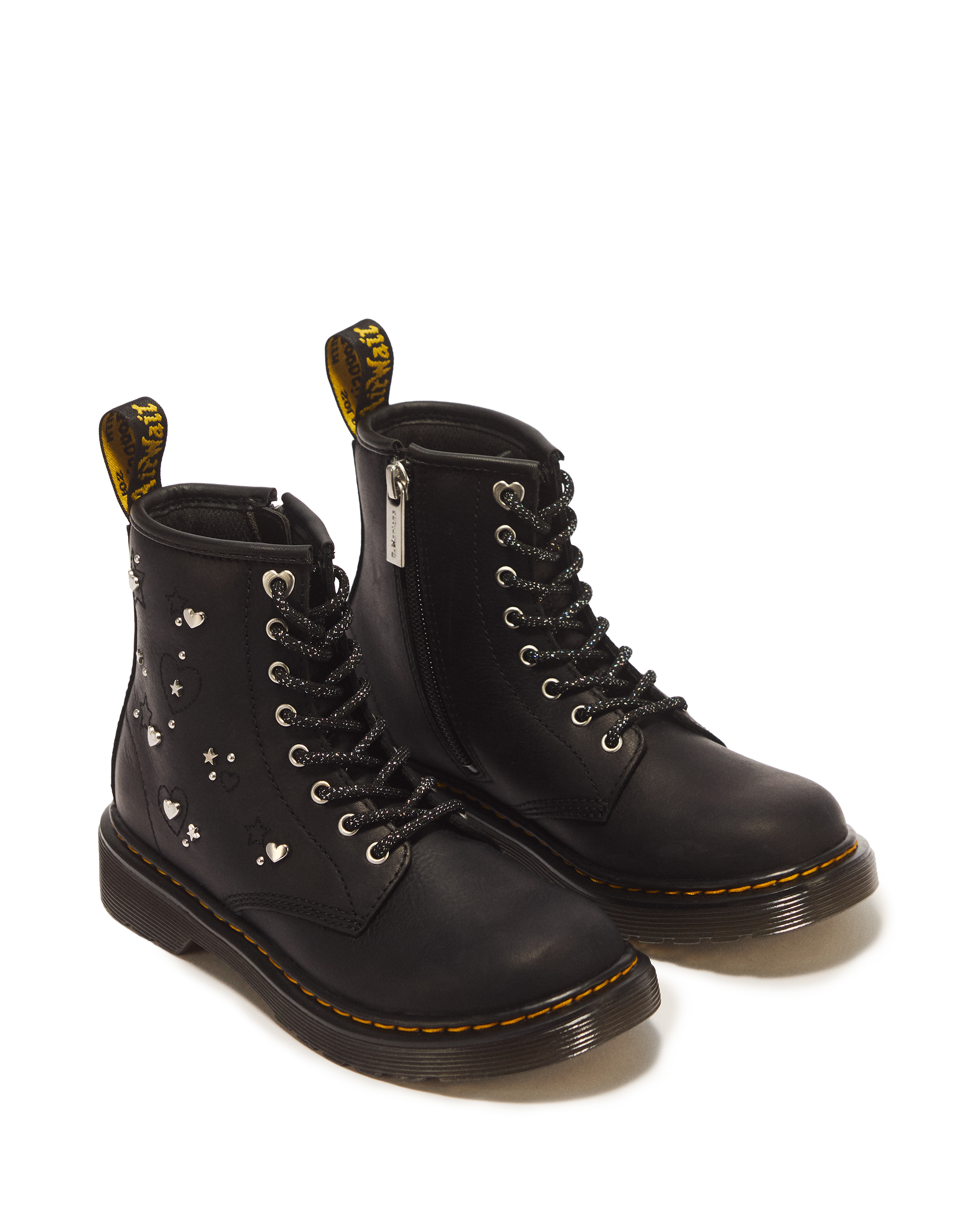Boots 1460 HS en cuir Wyoming à lacets Junior