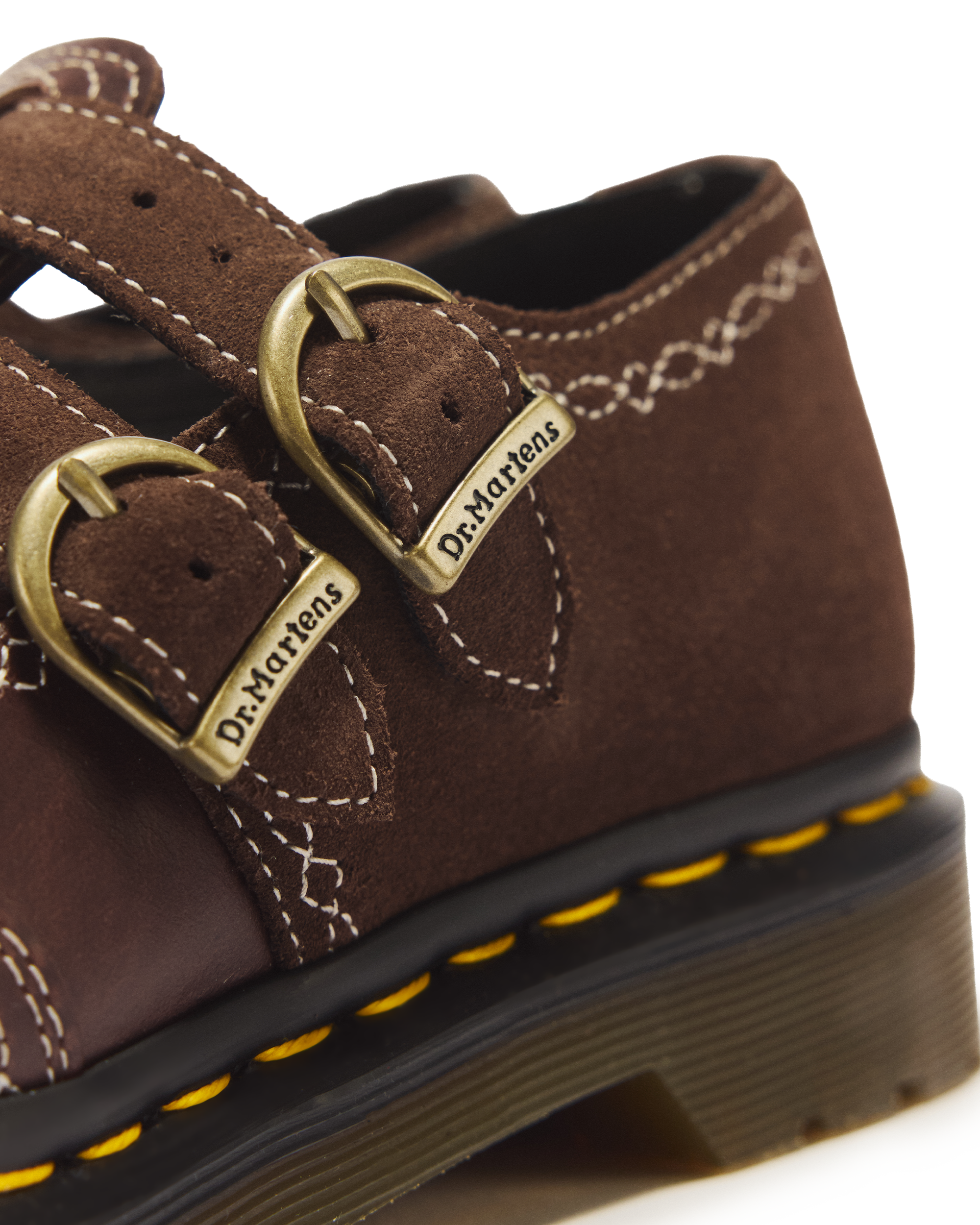 8065 Desert Rodeo Leather & Suede Mary Jane Shoes