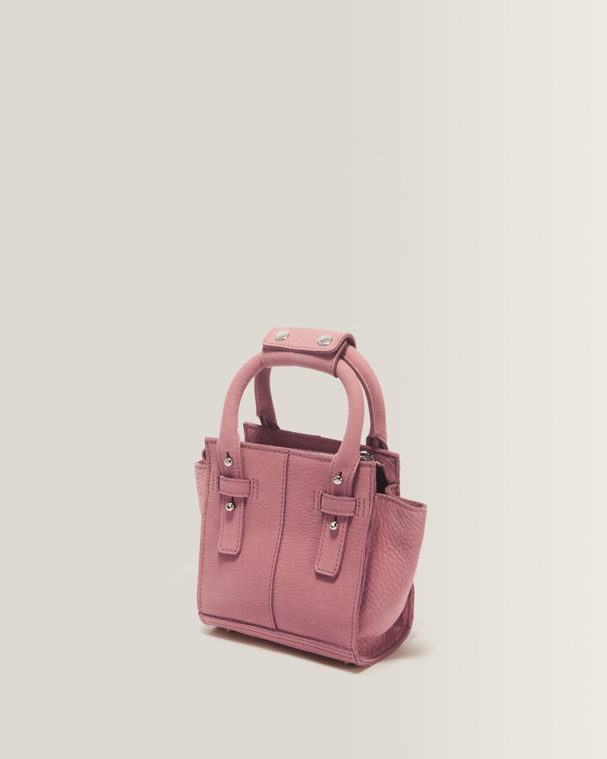 XSmall Milled Nubuck Tote Bag in DUSTY ROSE | Dr. Martens™
