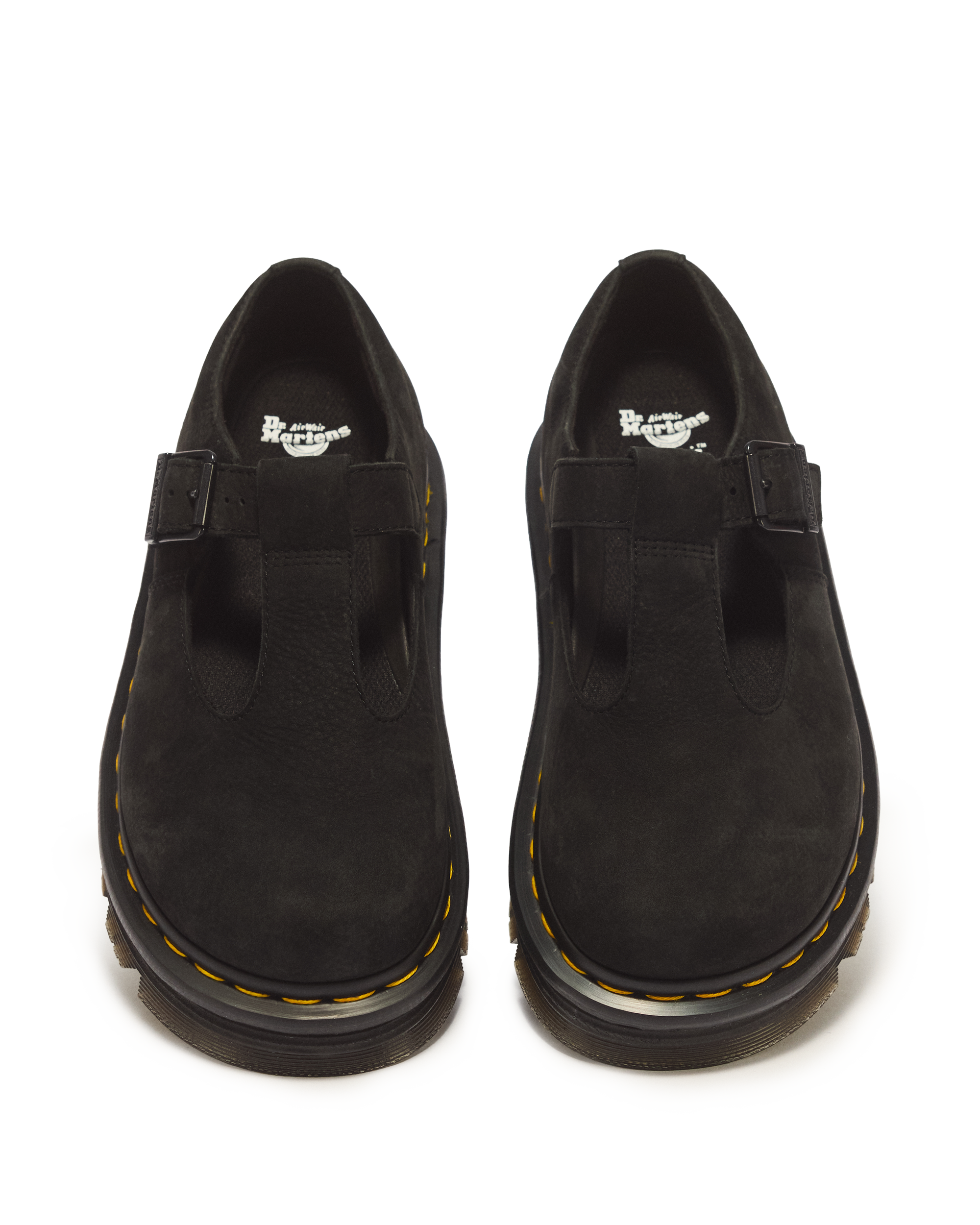 Zebzag Milled Nubuck Mary Jane Shoes