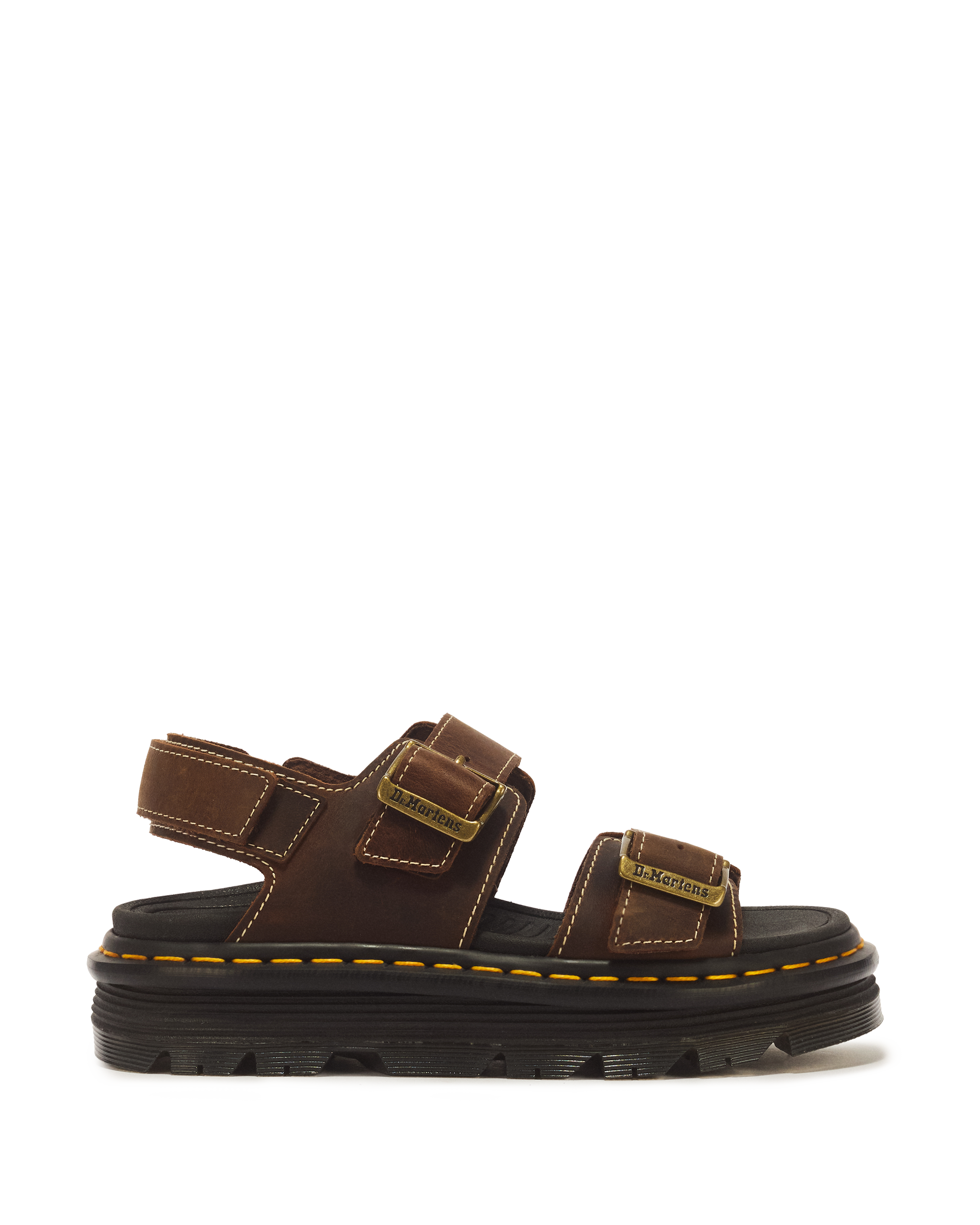 Zebzag Crazy Horse Leather Sandals
