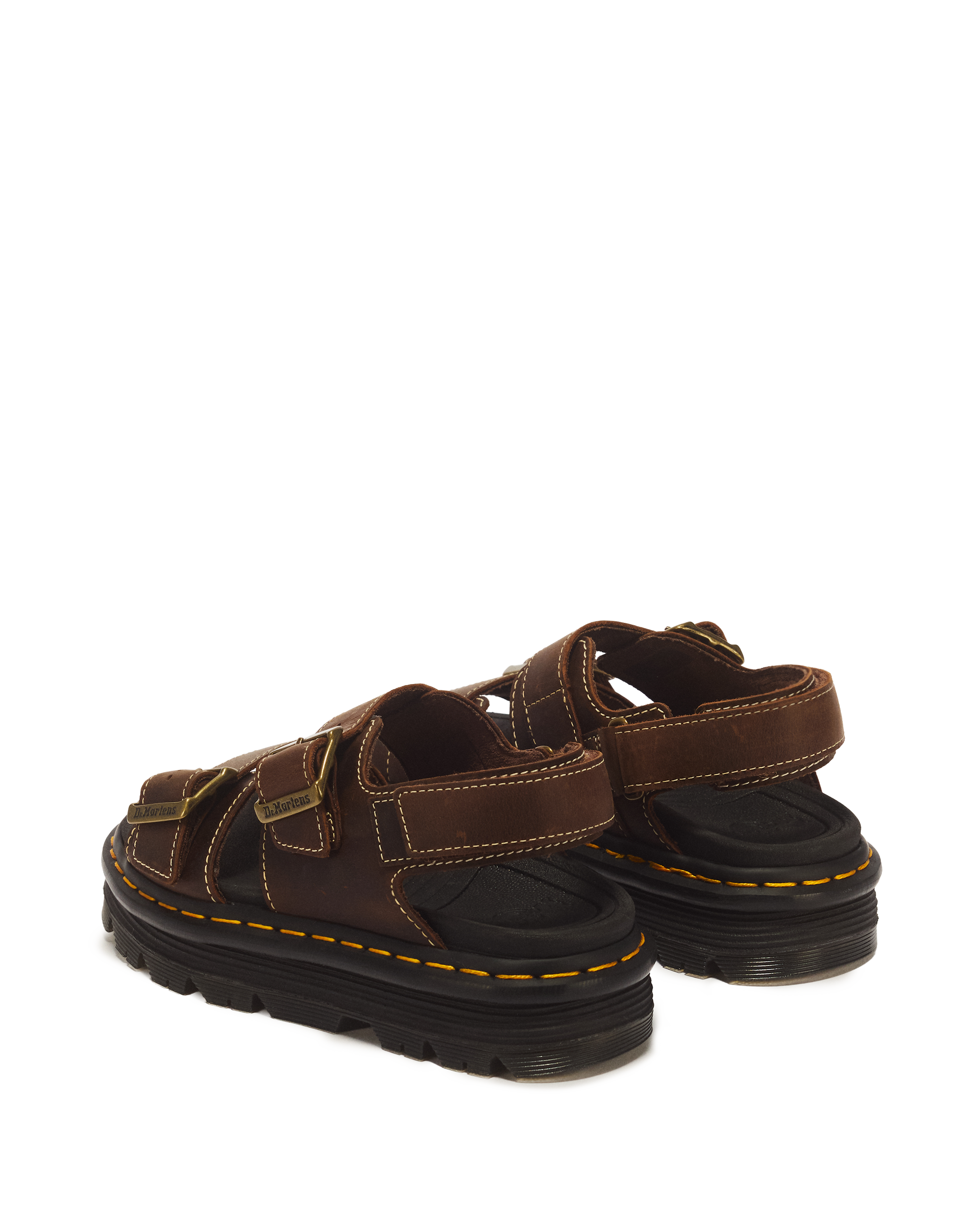 Zebzag Crazy Horse Leather Sandals