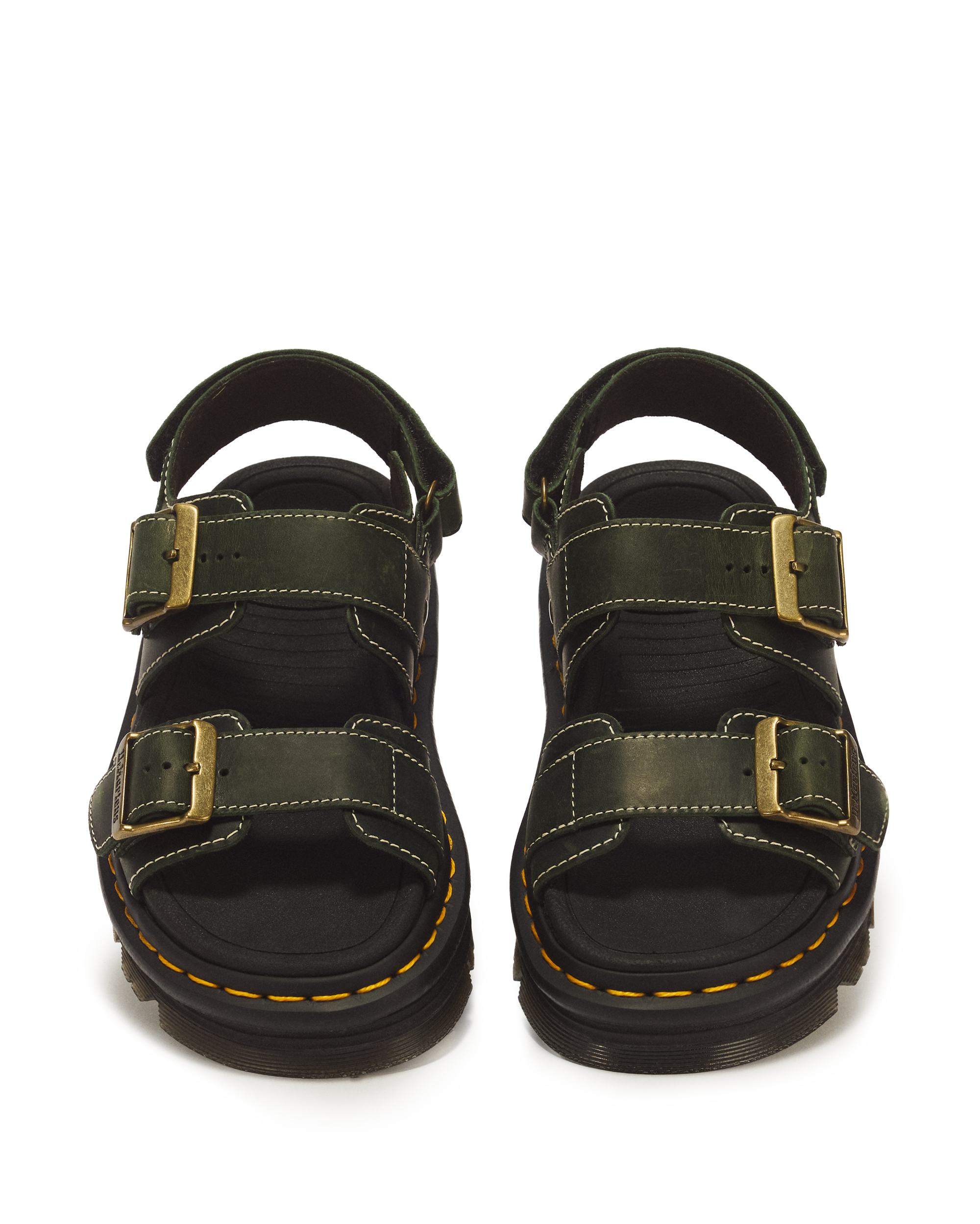 Zebzag Crazy Horse Leather Sandals