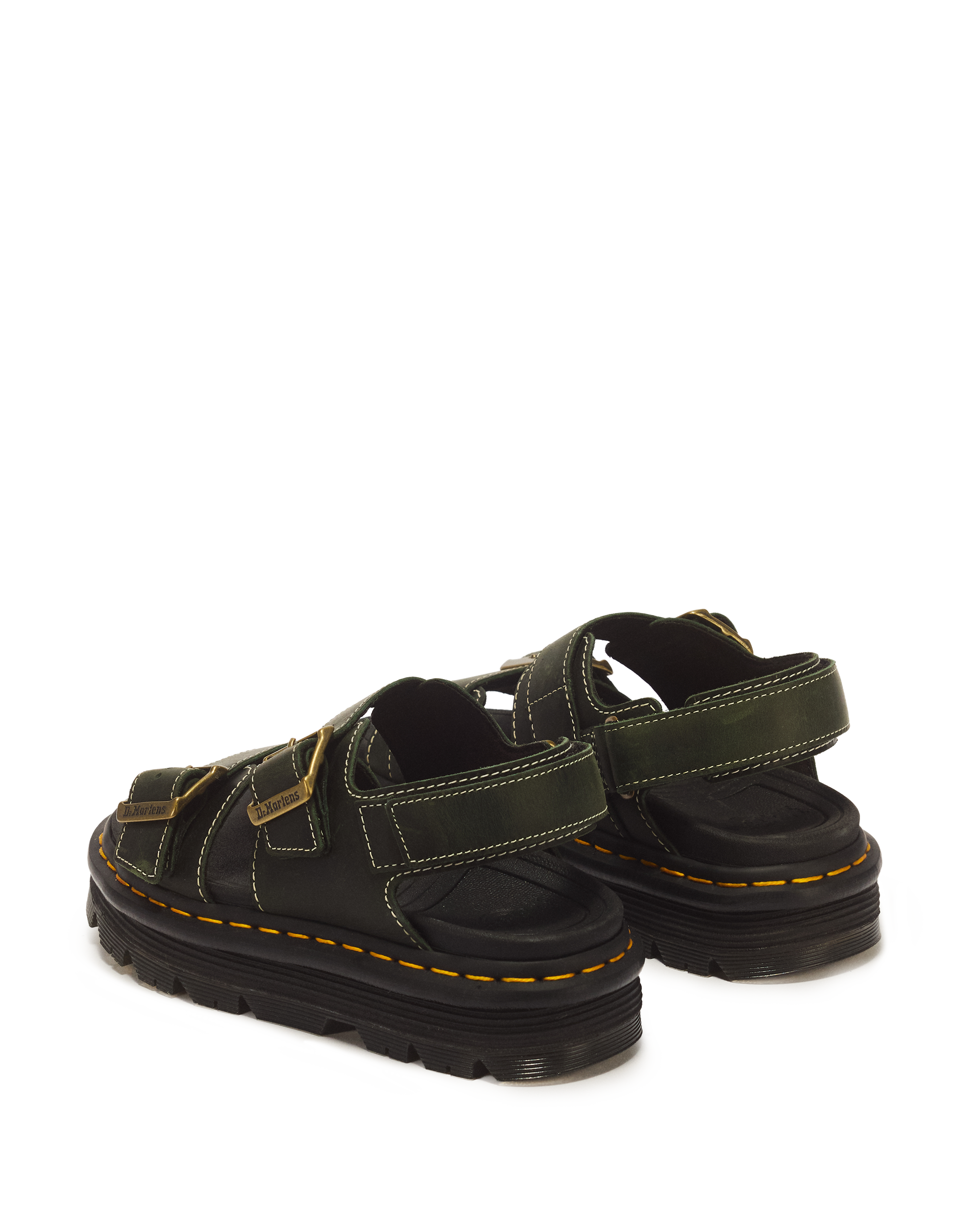 Zebzag Crazy Horse Leather Sandals