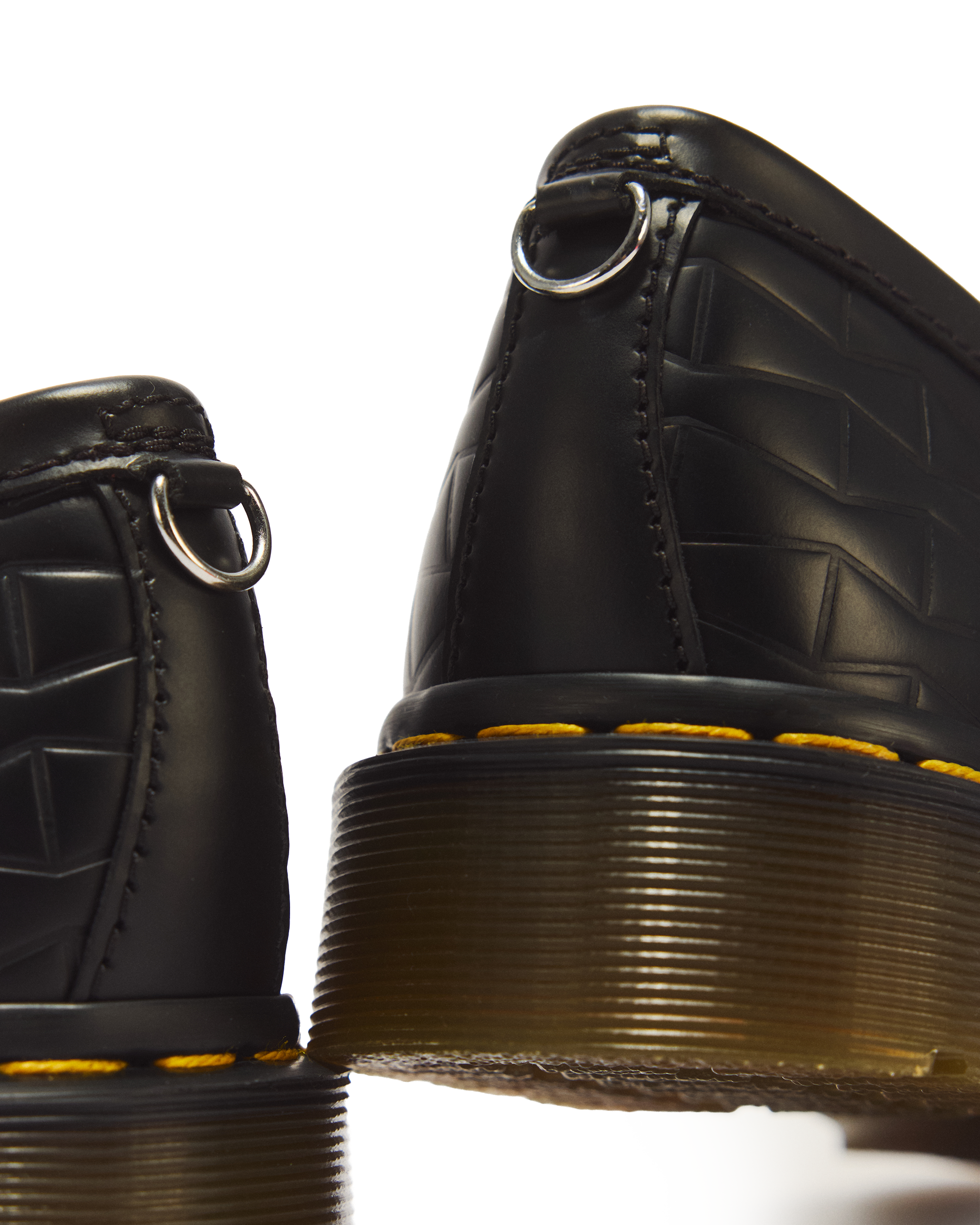 Penton Wasted Youth Smooth Leather Loafers in BLACK | Dr. Martens™