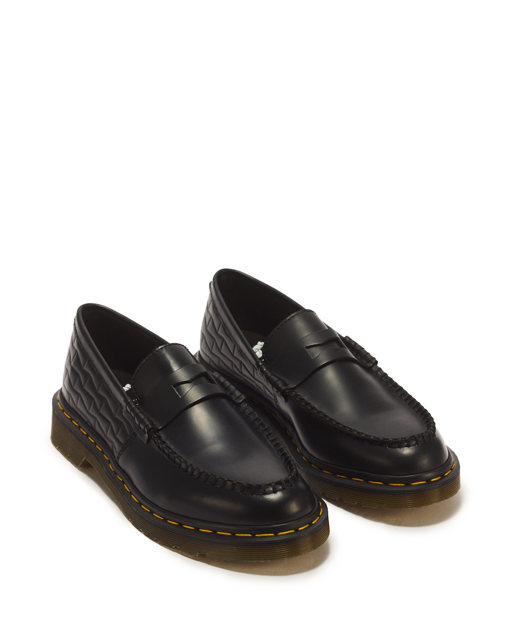 Dr. Martens × Wasted Youth Penton Loafer Penton Wasted Youth Smooth Leather Loafers in BLACK | Dr. Martens™