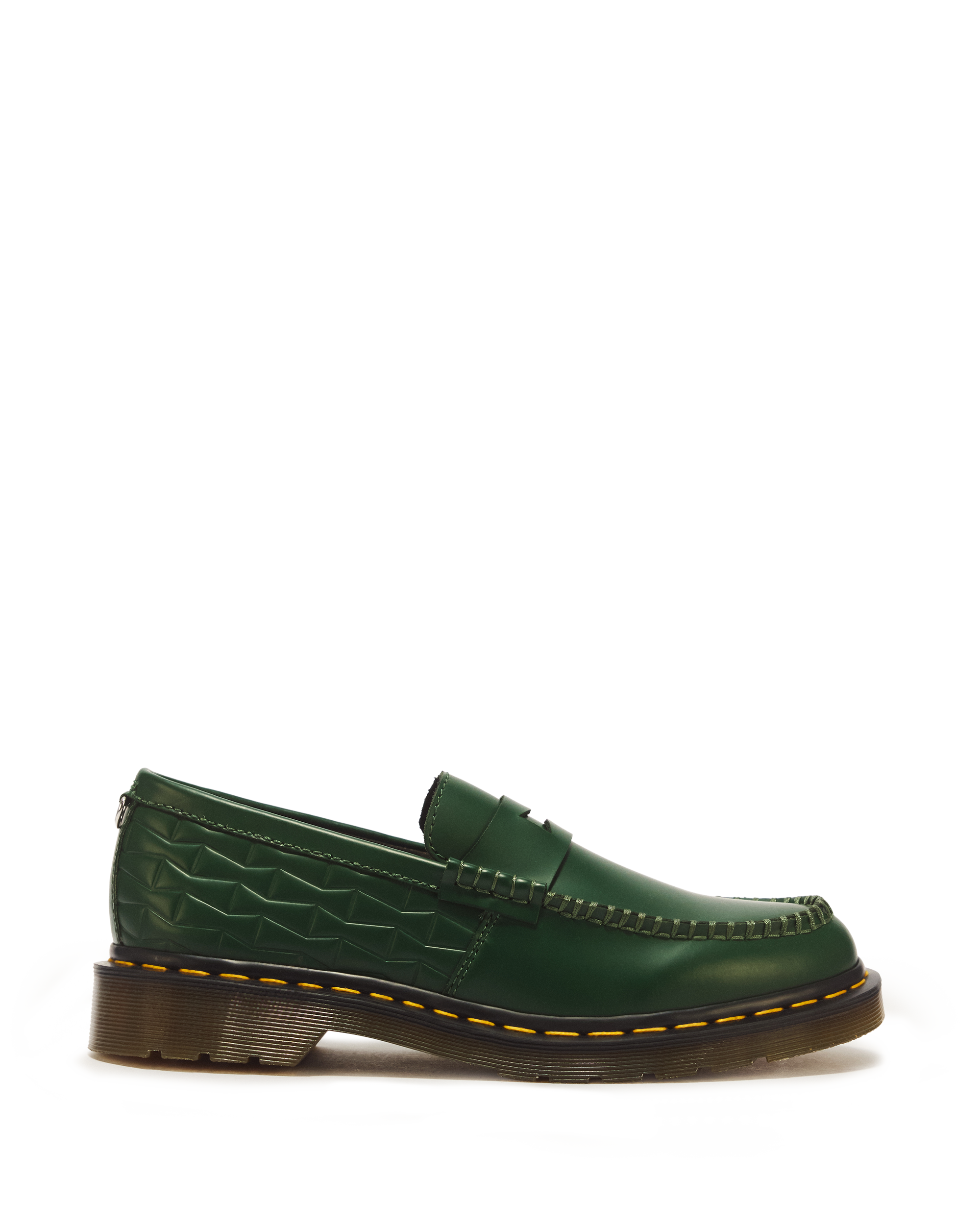 Dr. Martens × Wasted Youth Penton Loafer Penton Wasted Youth Smooth Leather Loafers in DMS GREEN | Dr. Martens™