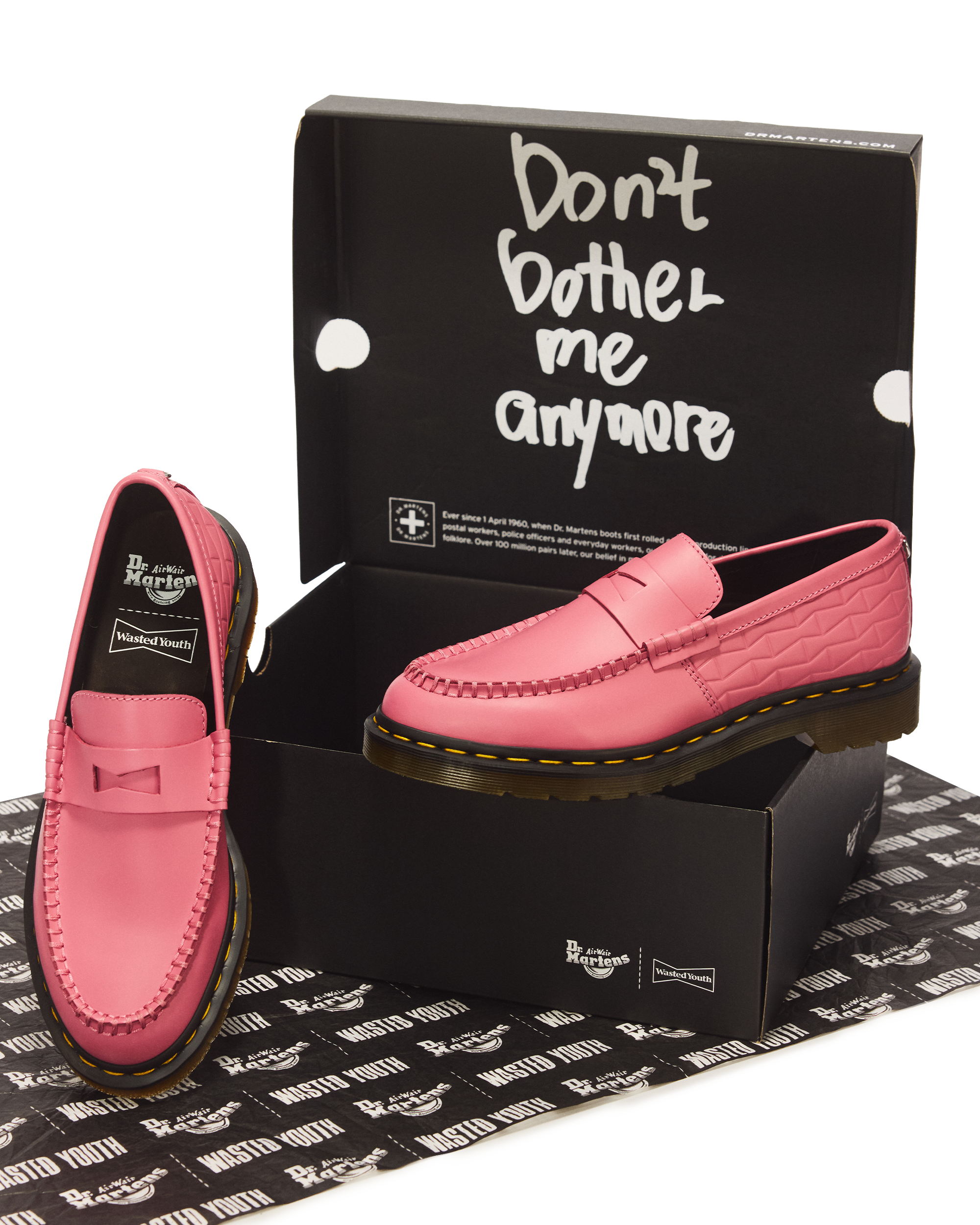 Penton Wasted Youth Smooth Leather Loafers