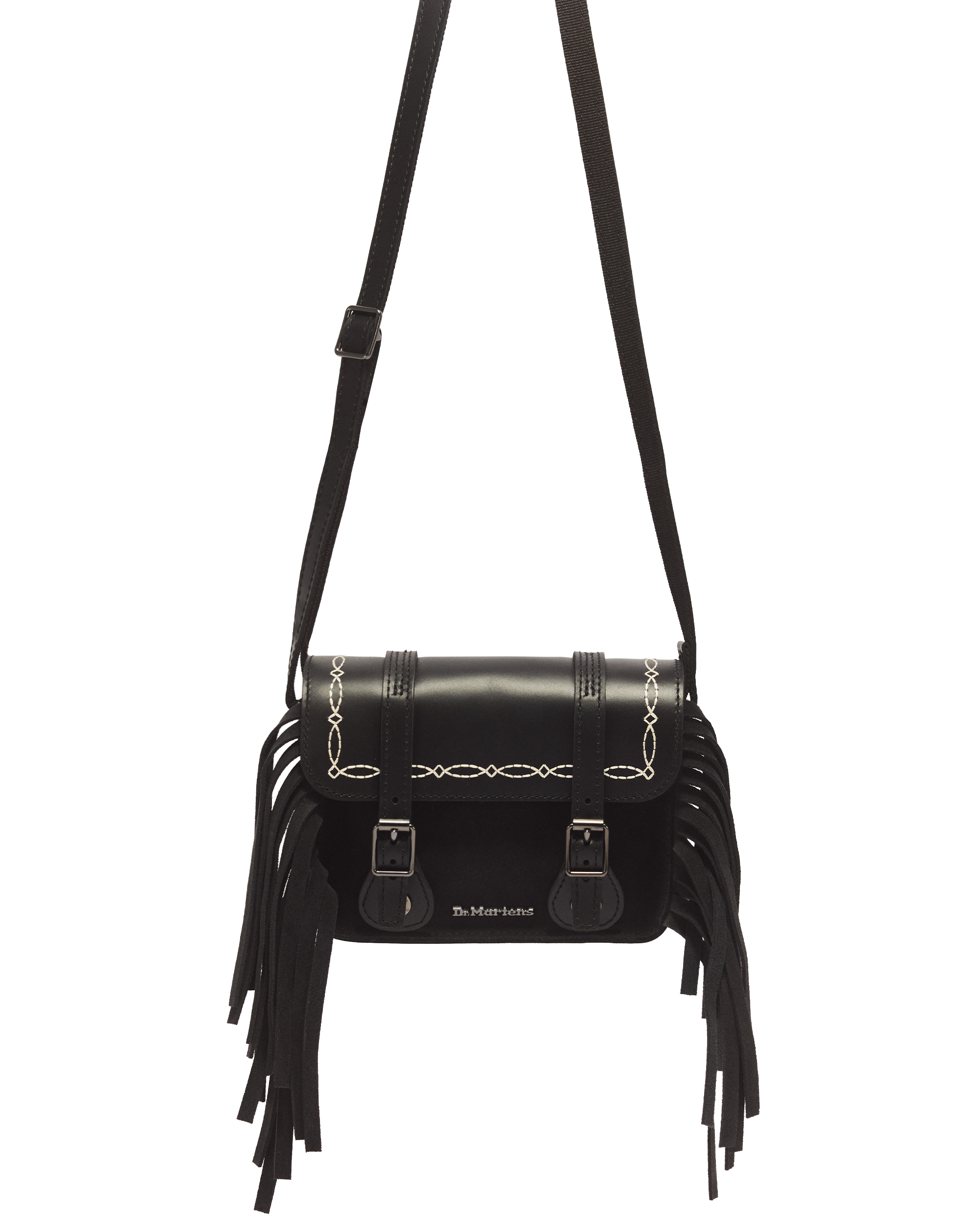 7 Inch Desert Rodeo Leather & Suede Satchel