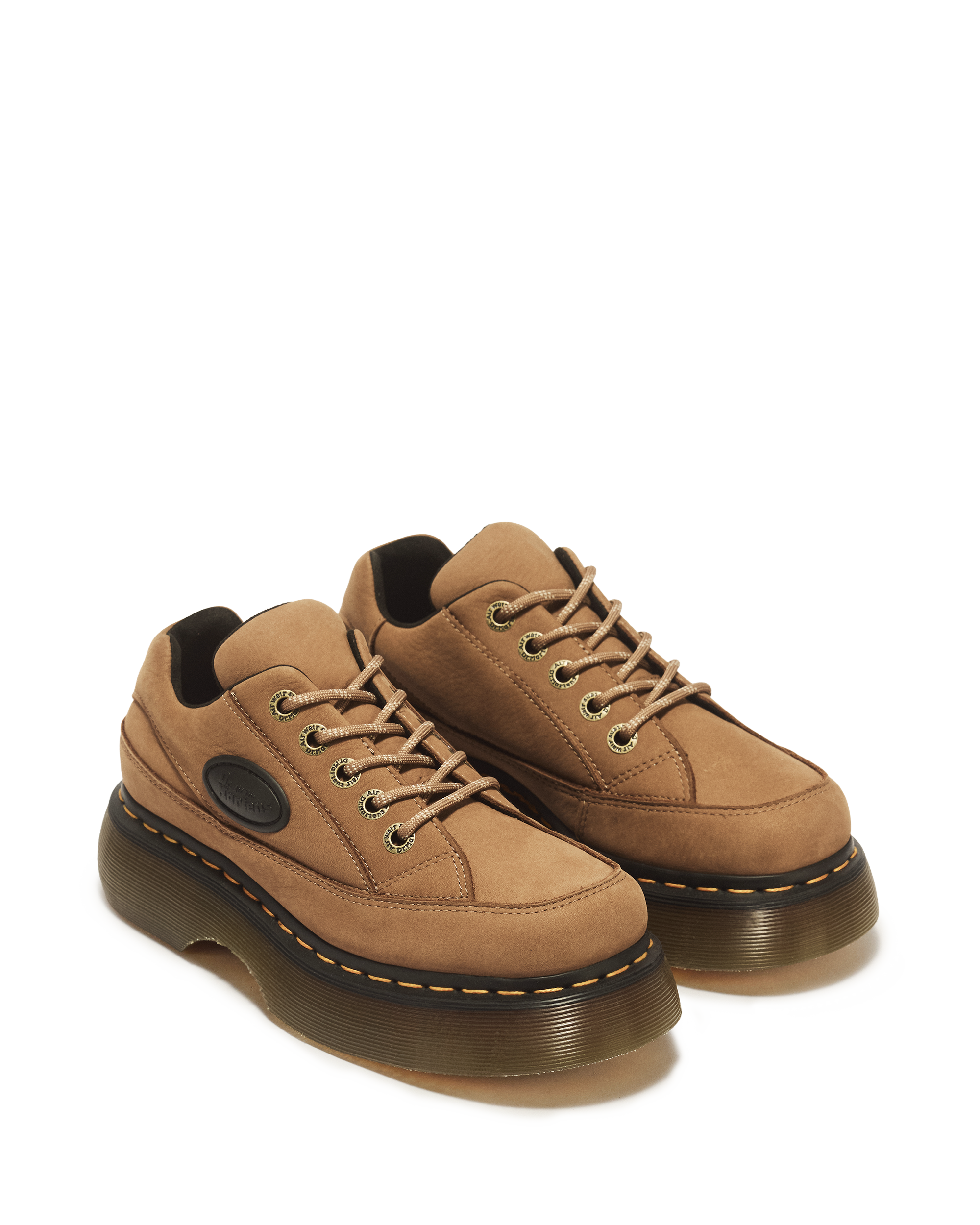 BUZZ 5-EYE MILLED NUBUCK SHOES