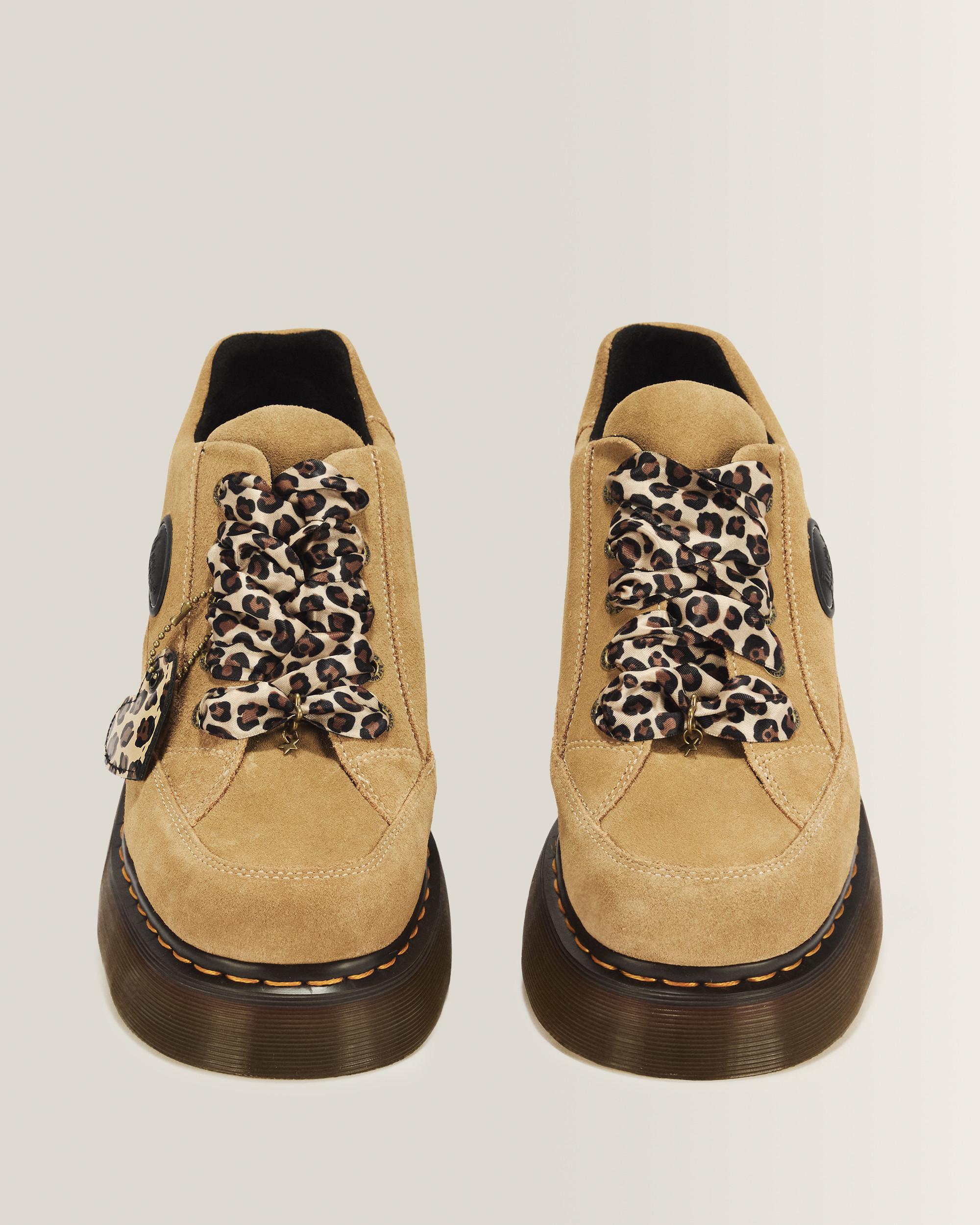 Туфли Dr. Martens Buzz 5 Eye Bronx Suede, цвет: Рыжевато-коричневый — фото 4