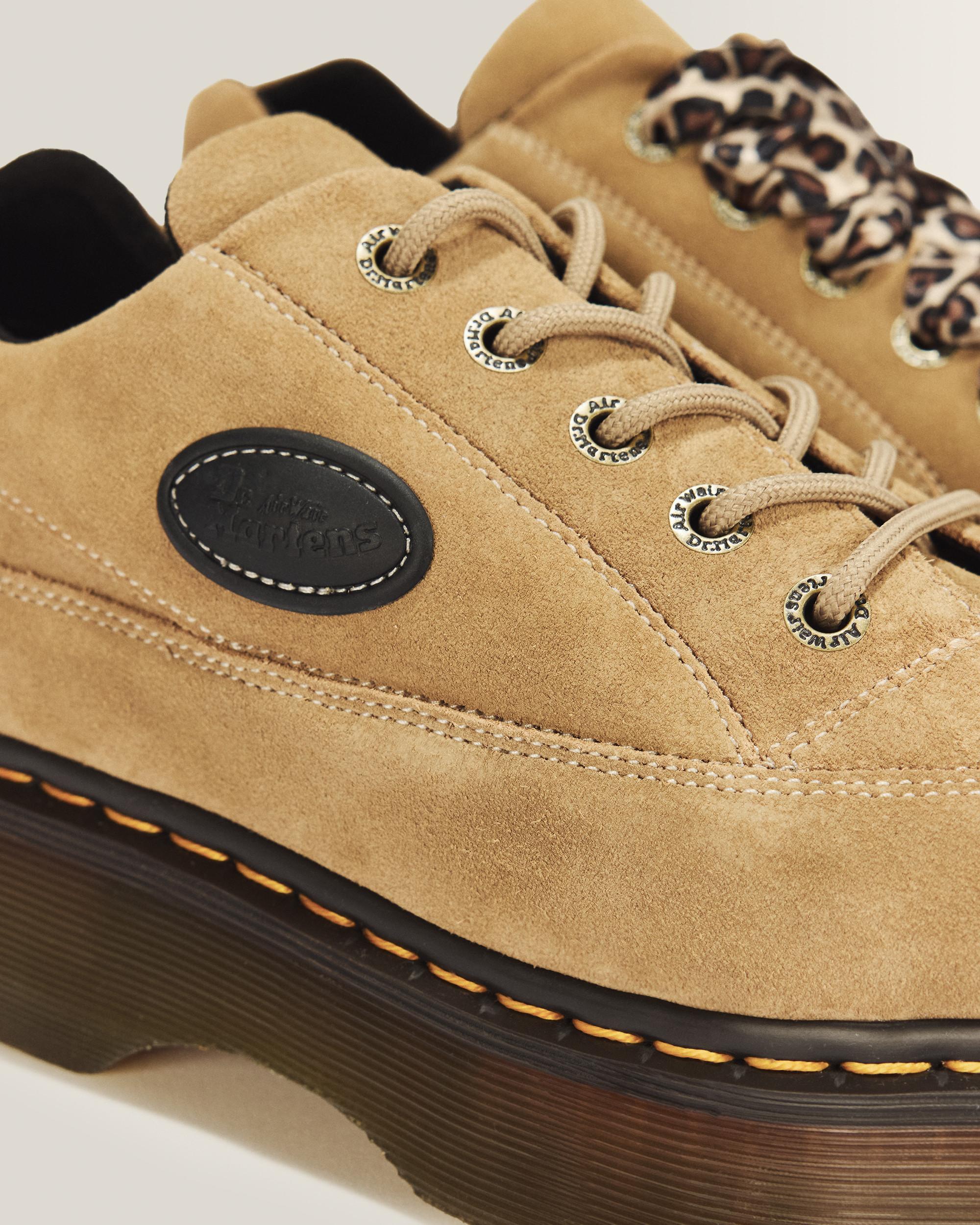 Buzz 5 Eye Bronx Suede Shoes in SAVANNAH TAN | Dr. Martens™