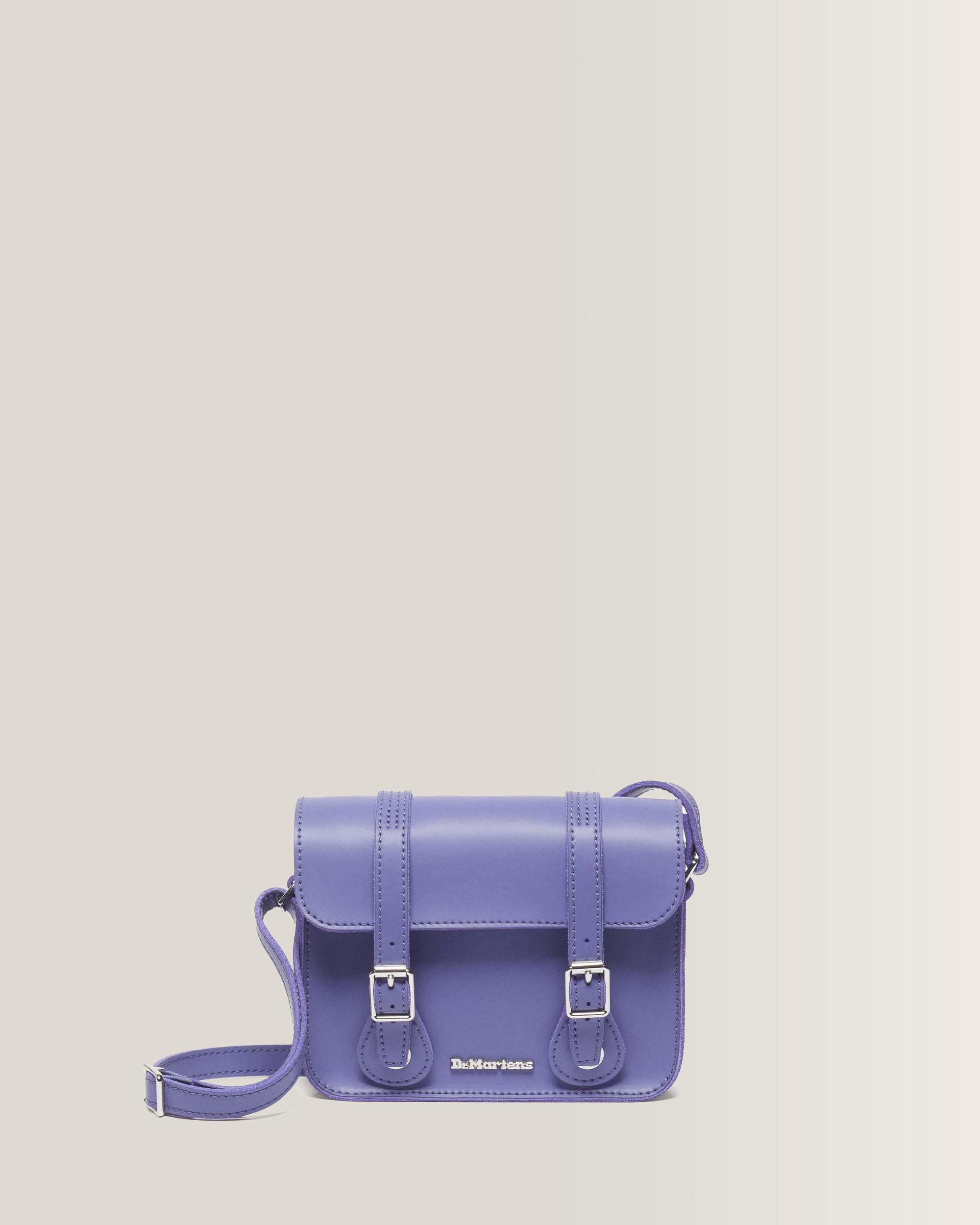 7 Inch Kiev Leather Satchel in TWILIGHT PURPLE | Dr. Martens™