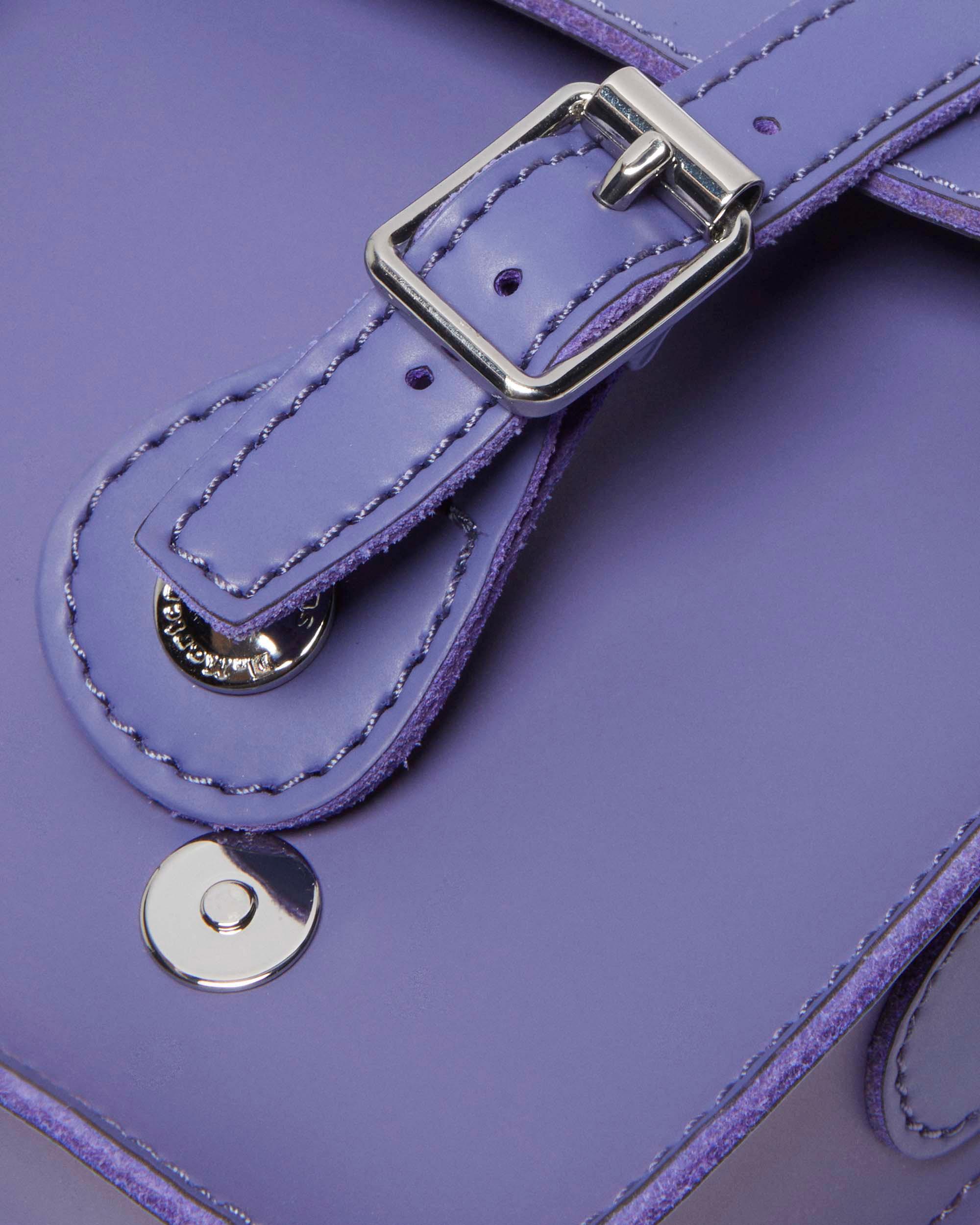 7 Inch Kiev Leather Satchel in TWILIGHT PURPLE | Dr. Martens™