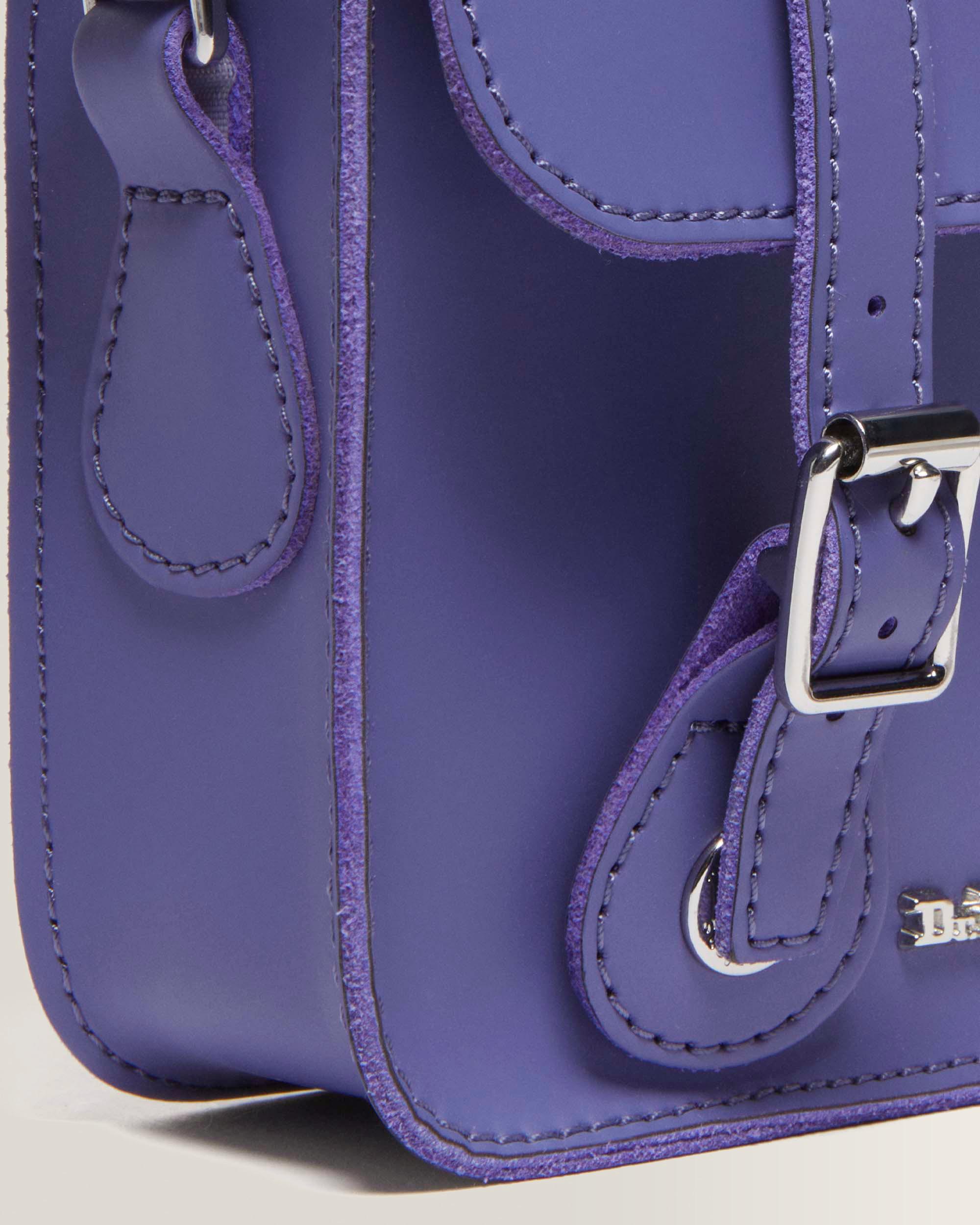 7 Inch Kiev Leather Satchel in TWILIGHT PURPLE | Dr. Martens™