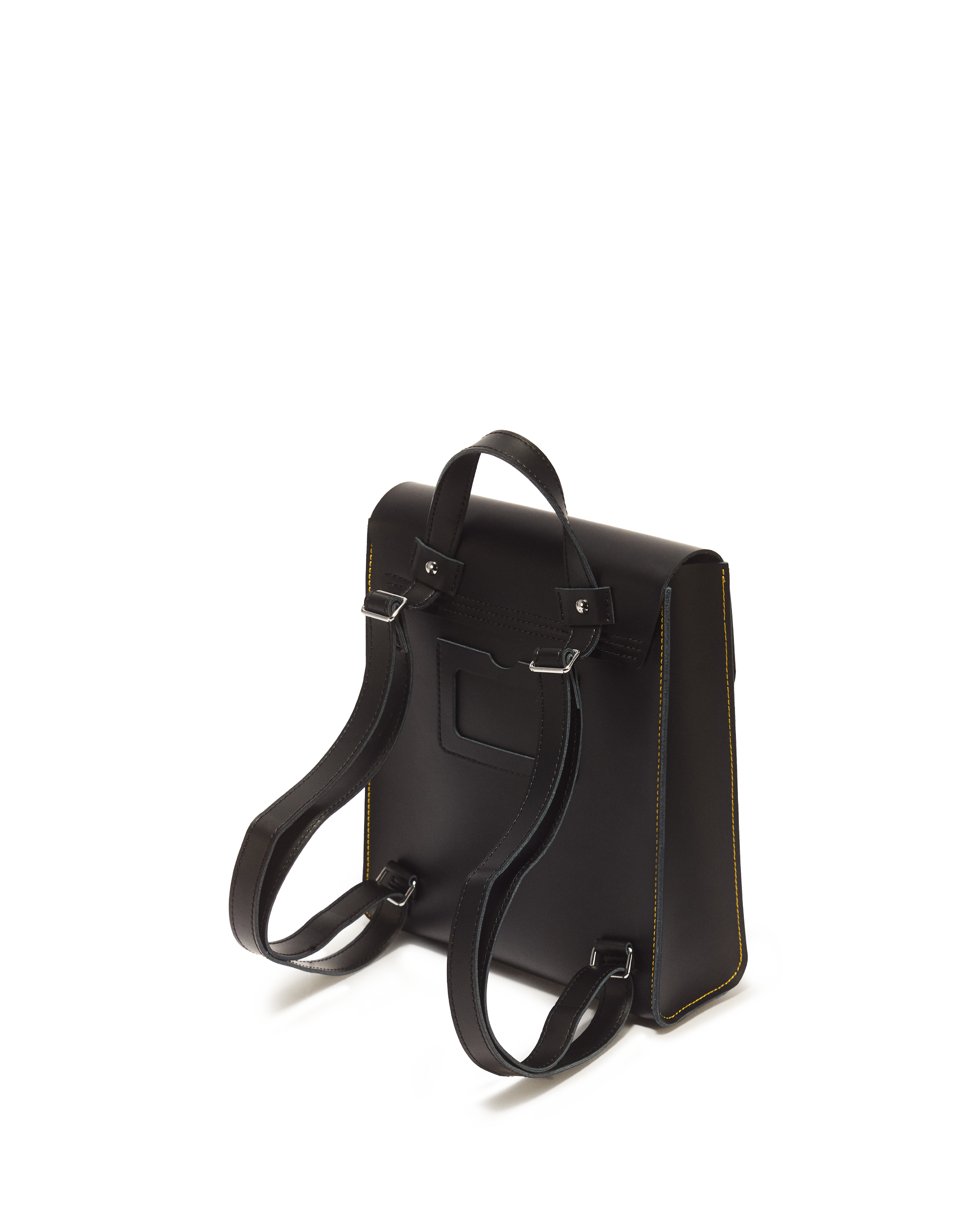 Kiev Smooth Leather Mini Backpack in Black | Dr. Martens™