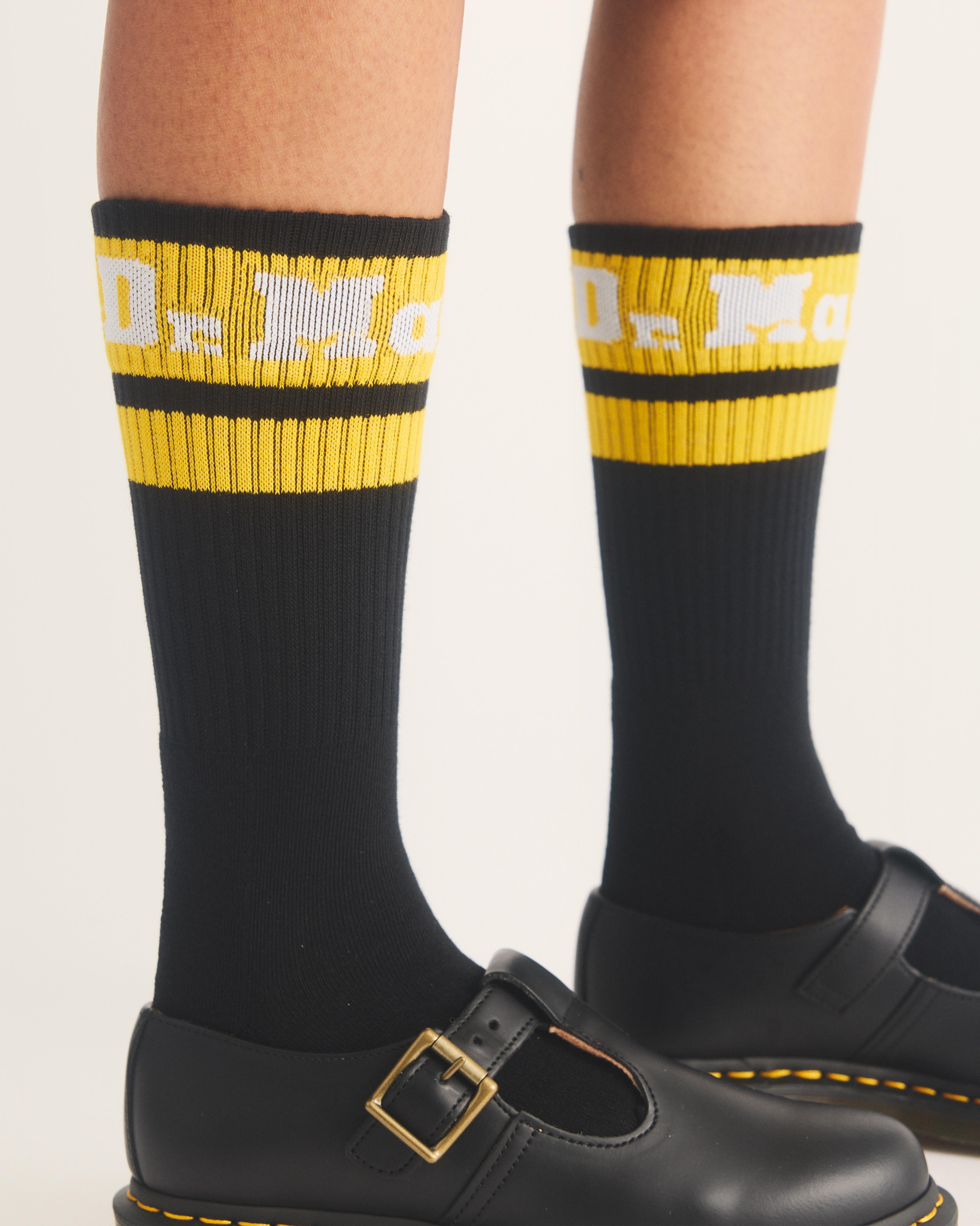 Athletic Logo Organic Cotton Blend Socks product image