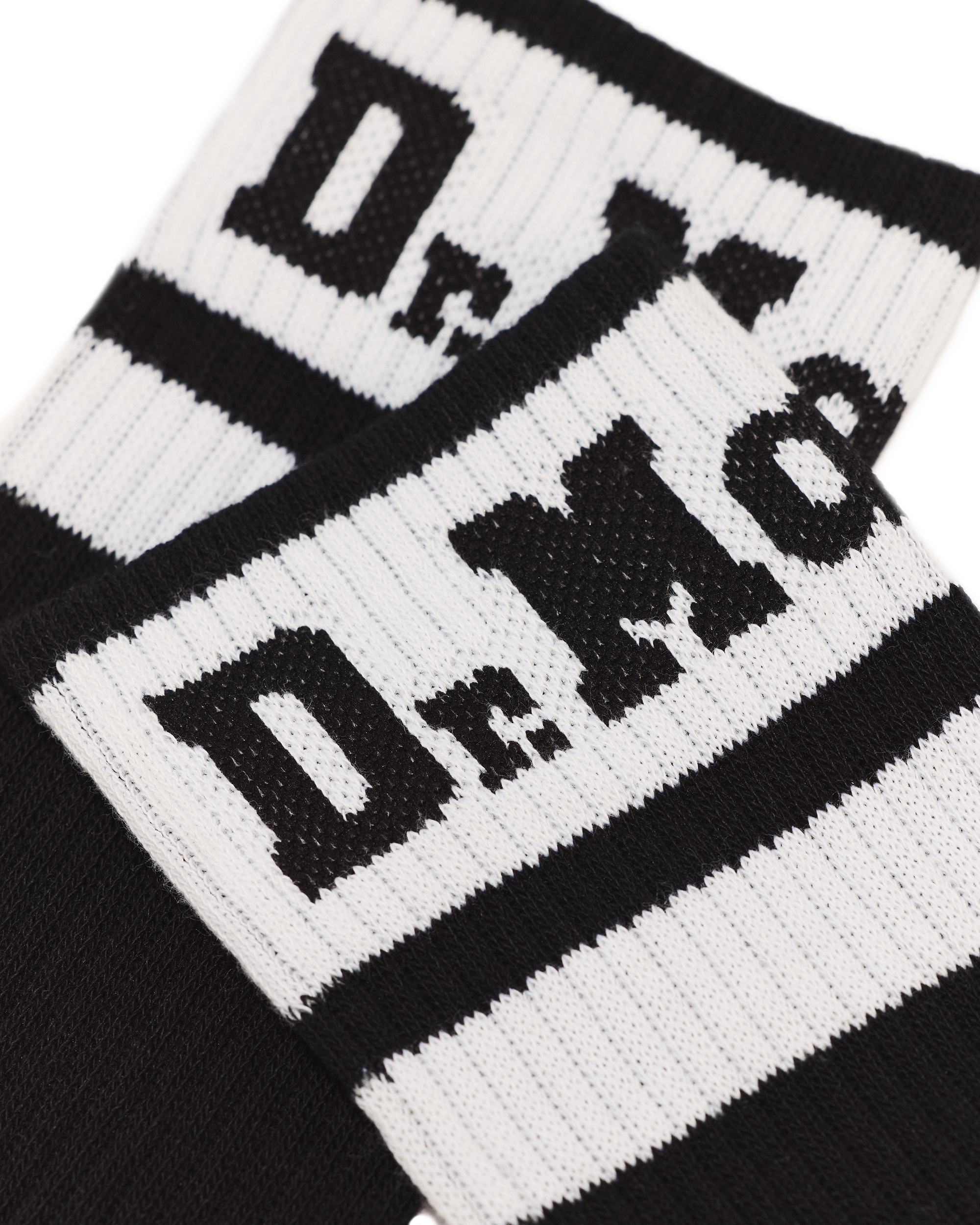 Athletic Logo Organic Cotton Blend Socks