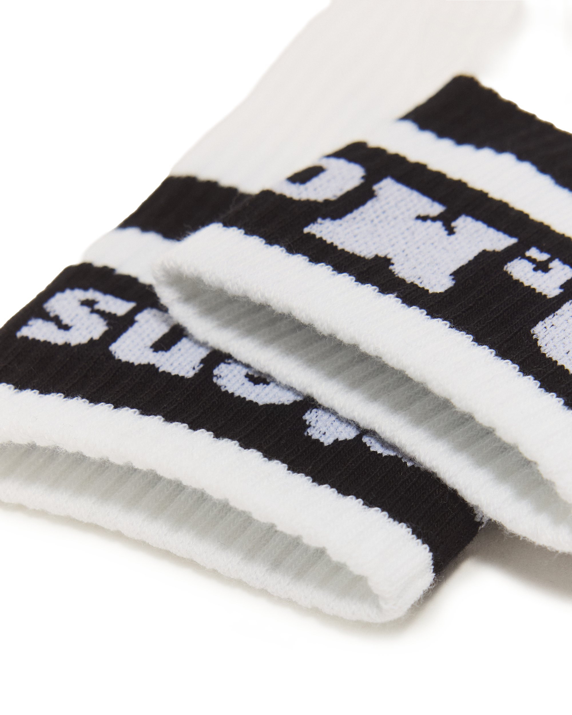 Athletic Logo Organic Cotton Blend Socks