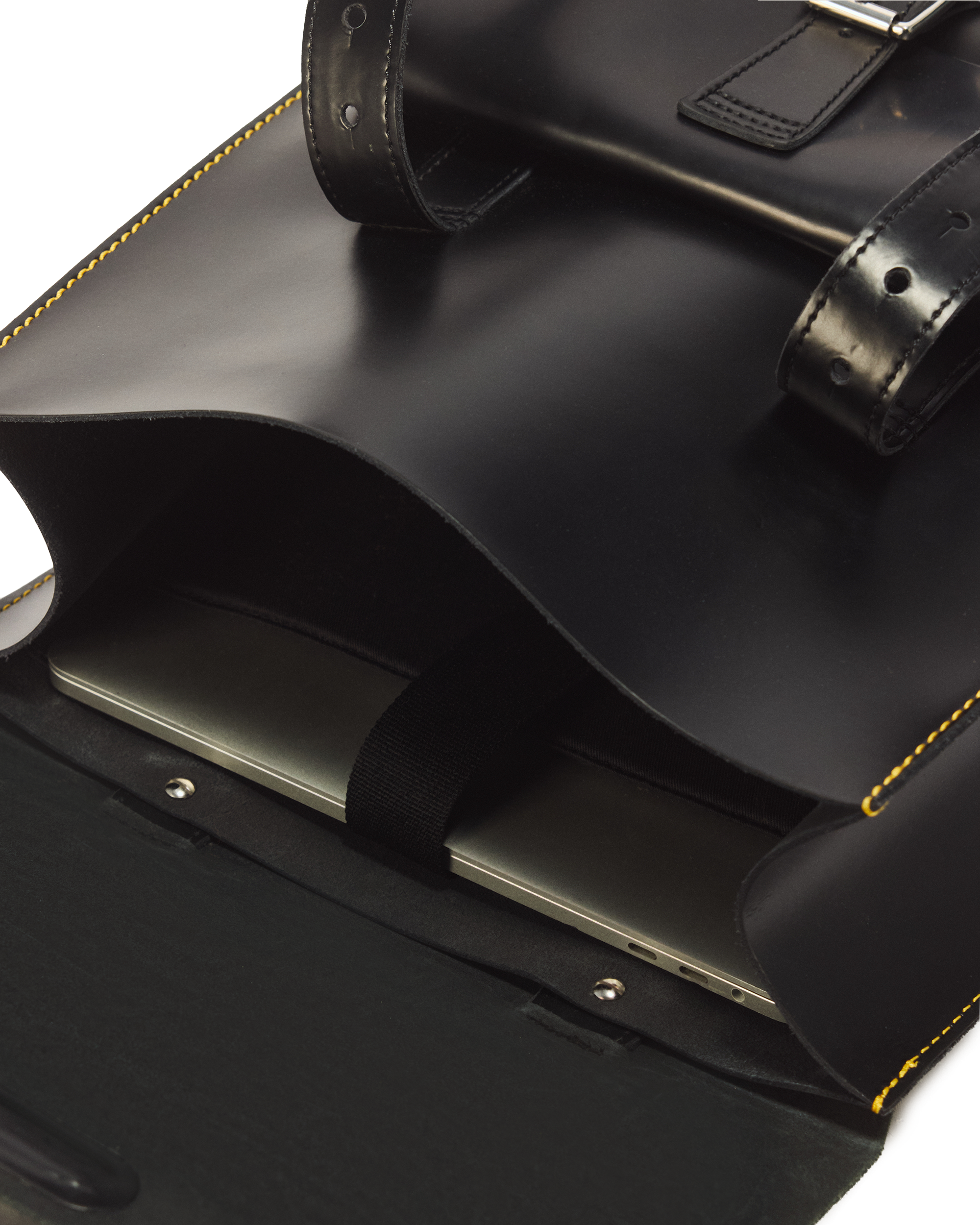 Kiev Glattleder Laptop Rucksack